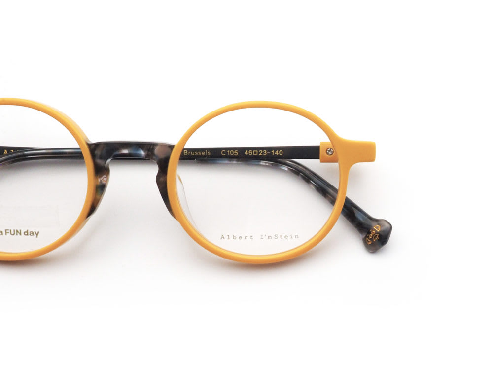 Albert I'mStein アルバートアイムシュタイン Brussels ポーランド 眼鏡フレーム