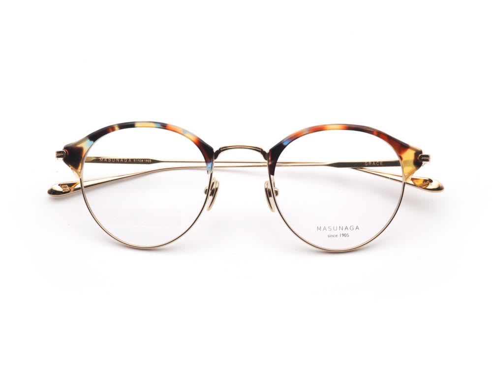 MASUNAGA since 1905 GRACE col.#35 MOSAIC/GP 日本製眼鏡フレーム