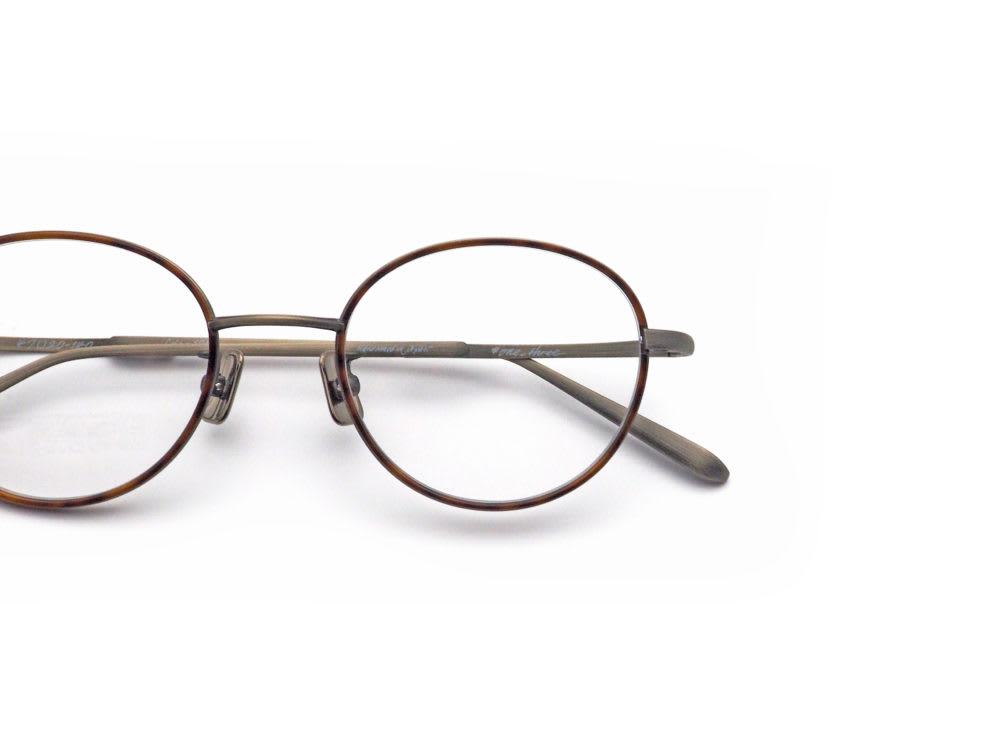 One/Three Compound frame ワンスリーコンパウンドフレーム cfa-06 日本製眼鏡フレーム