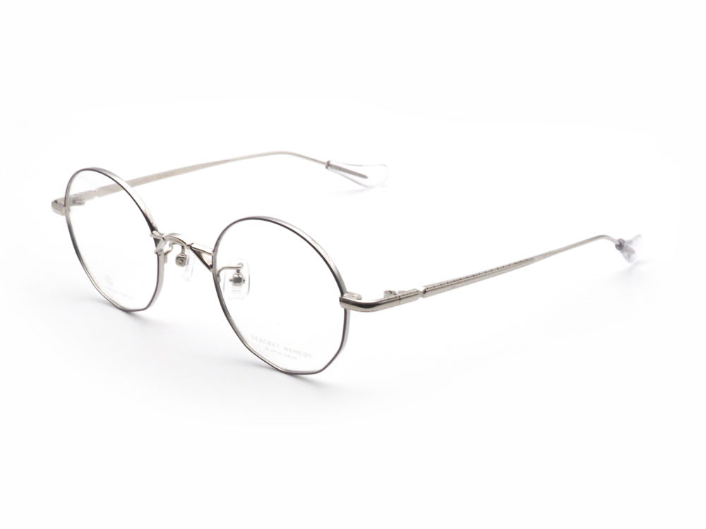 Seacret Remedy シークレットレメディ S-081 Mary col.03 カシスブラウン/ライトグレー 日本製眼鏡フレーム