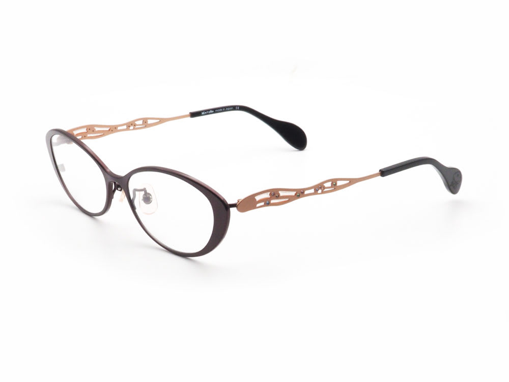 KAMURO カムロ ripple col.RED 日本製眼鏡フレーム