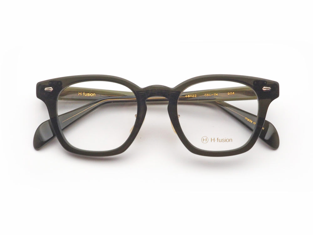 H-fusion エイチフュージョン HF-906 跳ね上げ眼鏡 日本製