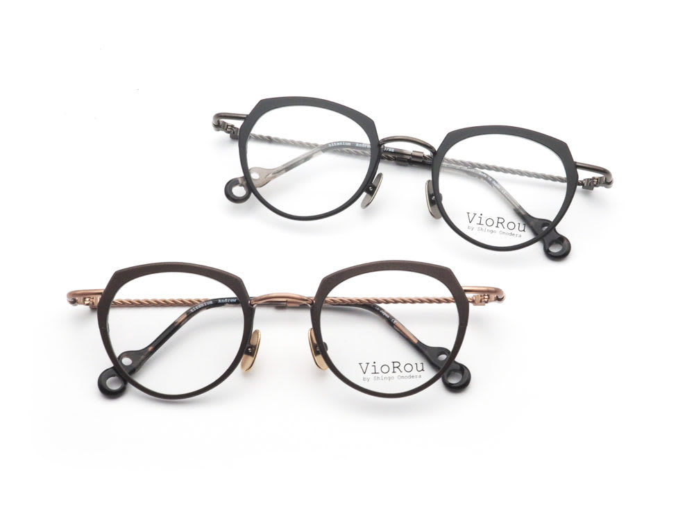 VioRou ヴィオルー Andrew 眼鏡 日本製 強度近視
