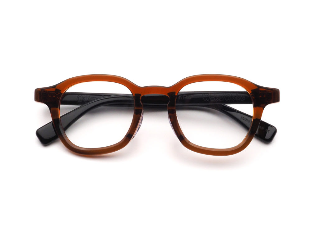 OnOmatopee sunglasses WakuWaku col.Brown-BK