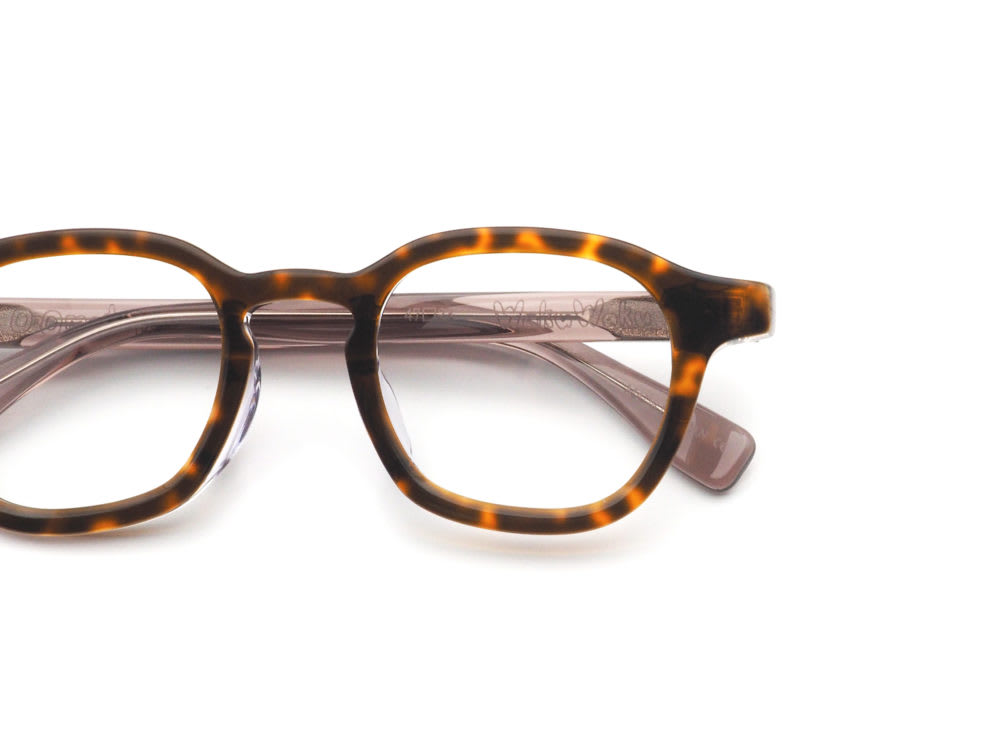 OnOmatopee sunglasses WakuWaku col.Demi-Brown