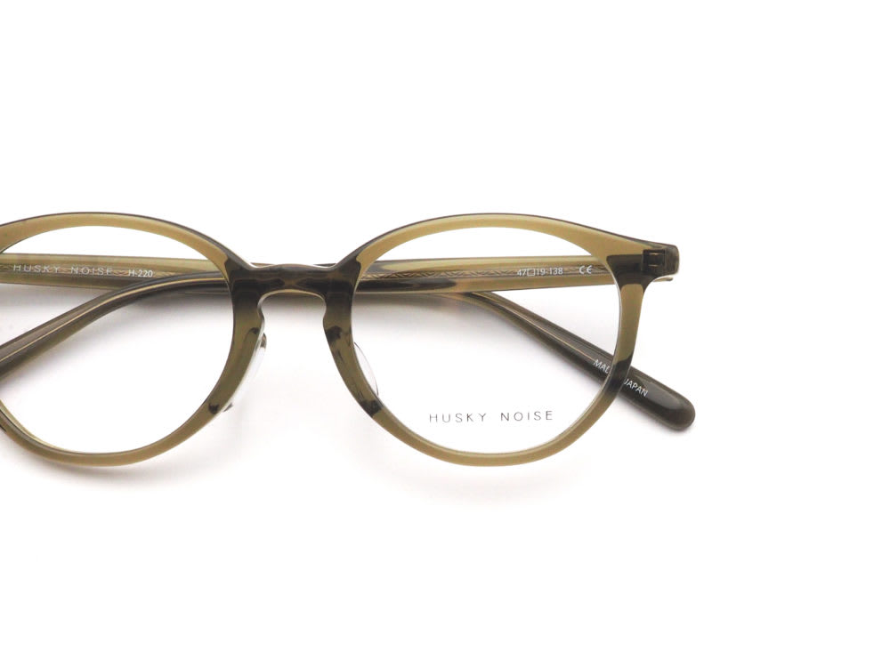 HUSKY NOISE ハスキーノイズ H-220 col.3 日本製眼鏡フレーム