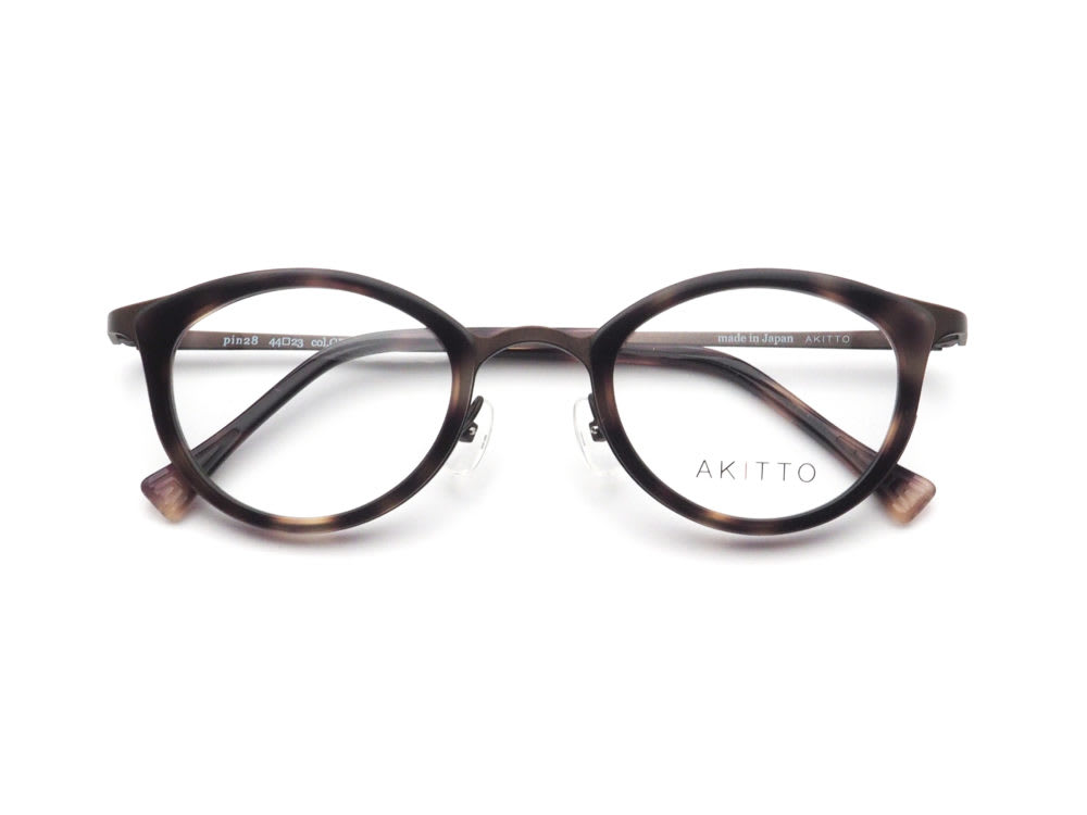 AKITTO アキット pin28 日本製眼鏡フレーム 強度近視向け
