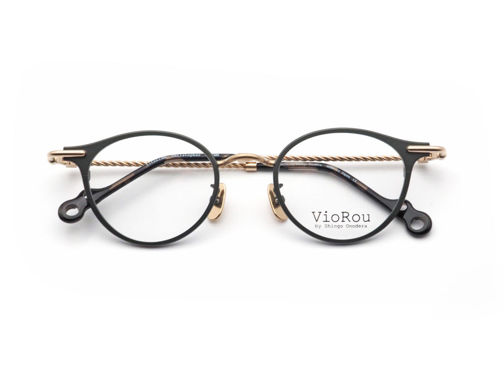 VioRou ヴィオルー Christopher 日本製眼鏡フレーム 強度近視向け