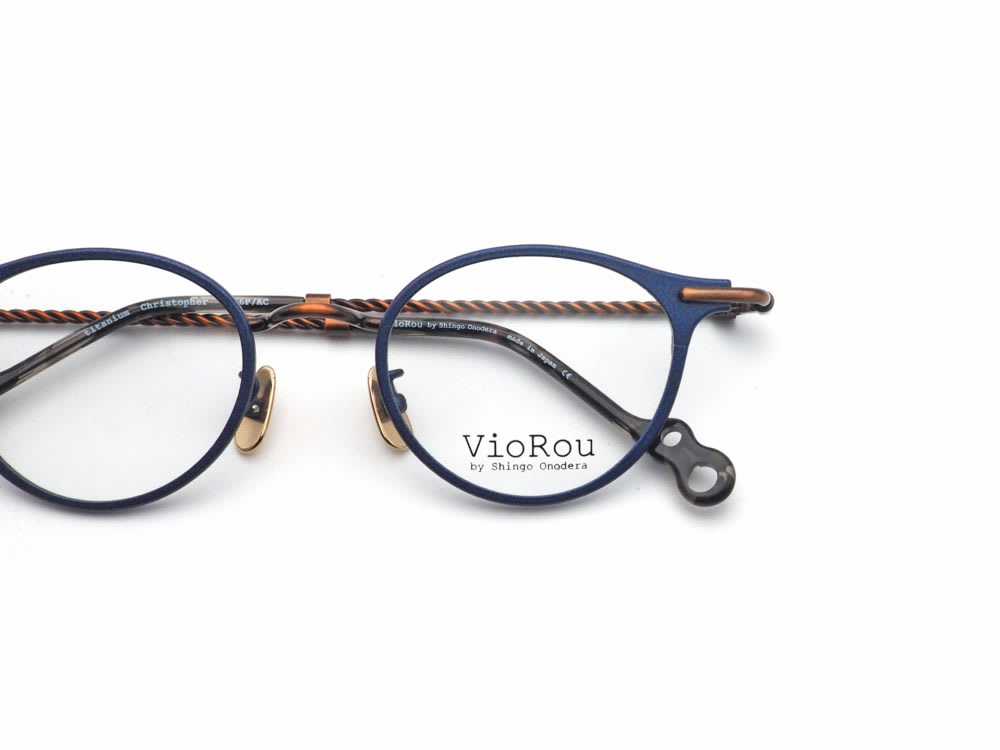 VioRou ヴィオルー Christopher 日本製眼鏡フレーム 強度近視向け