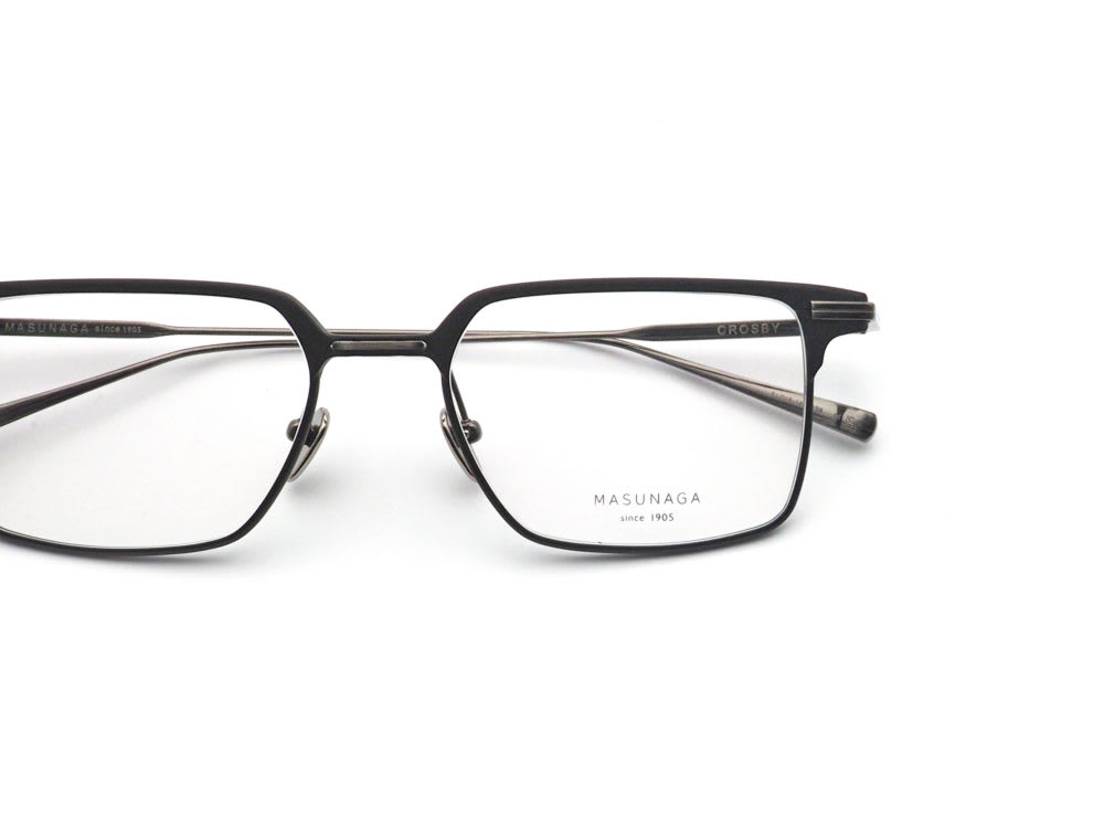 MASUNAGA since1905 増永眼鏡 CROSBY 日本製眼鏡フレーム