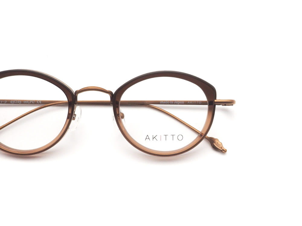 AKITTO アキット ivy-p 日本製眼鏡フレーム 強度近視向け