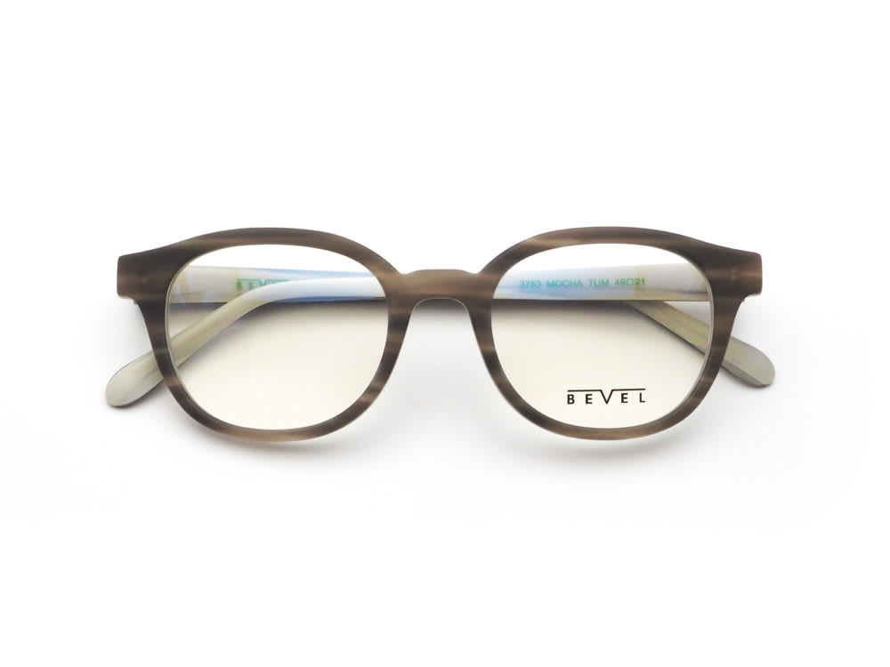 BEVEL ベベル 3753 MOCHA 日本製眼鏡フレーム