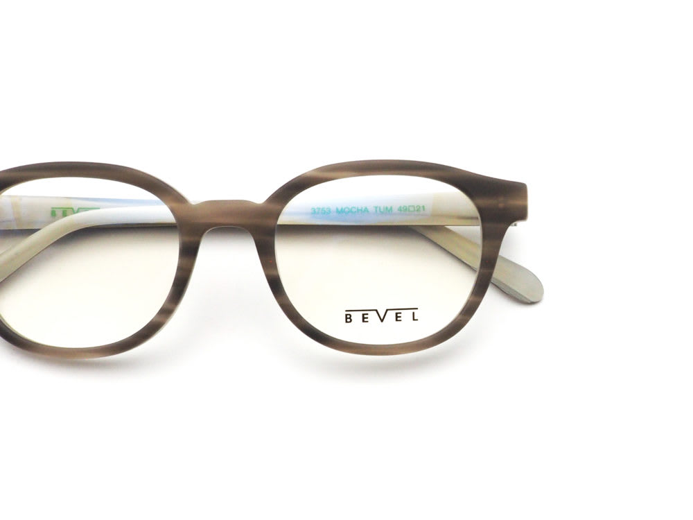 BEVEL ベベル 3753 MOCHA 日本製眼鏡フレーム
