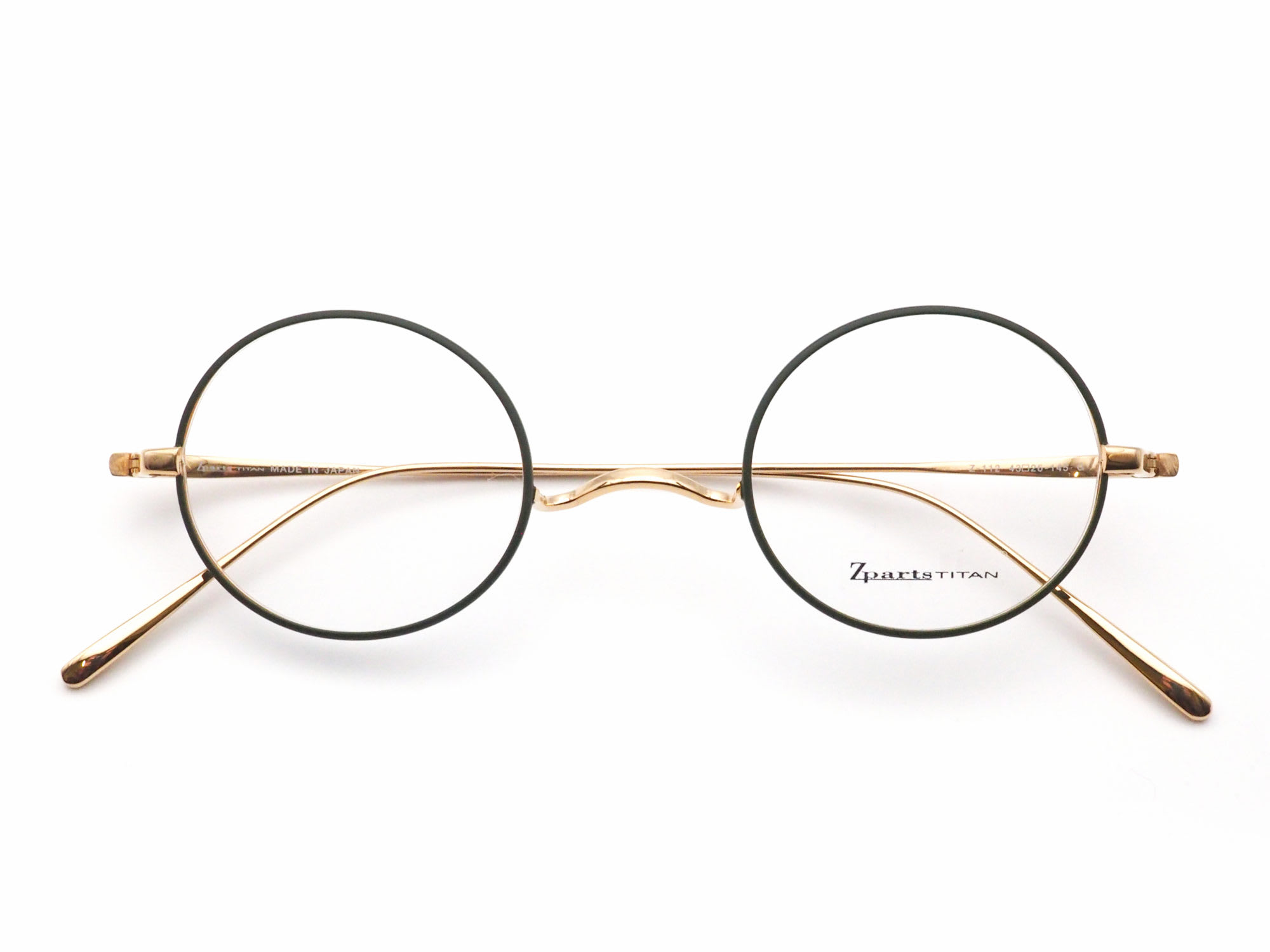 Zparts ジーパーツ Z-112 col.G 日本製眼鏡フレーム