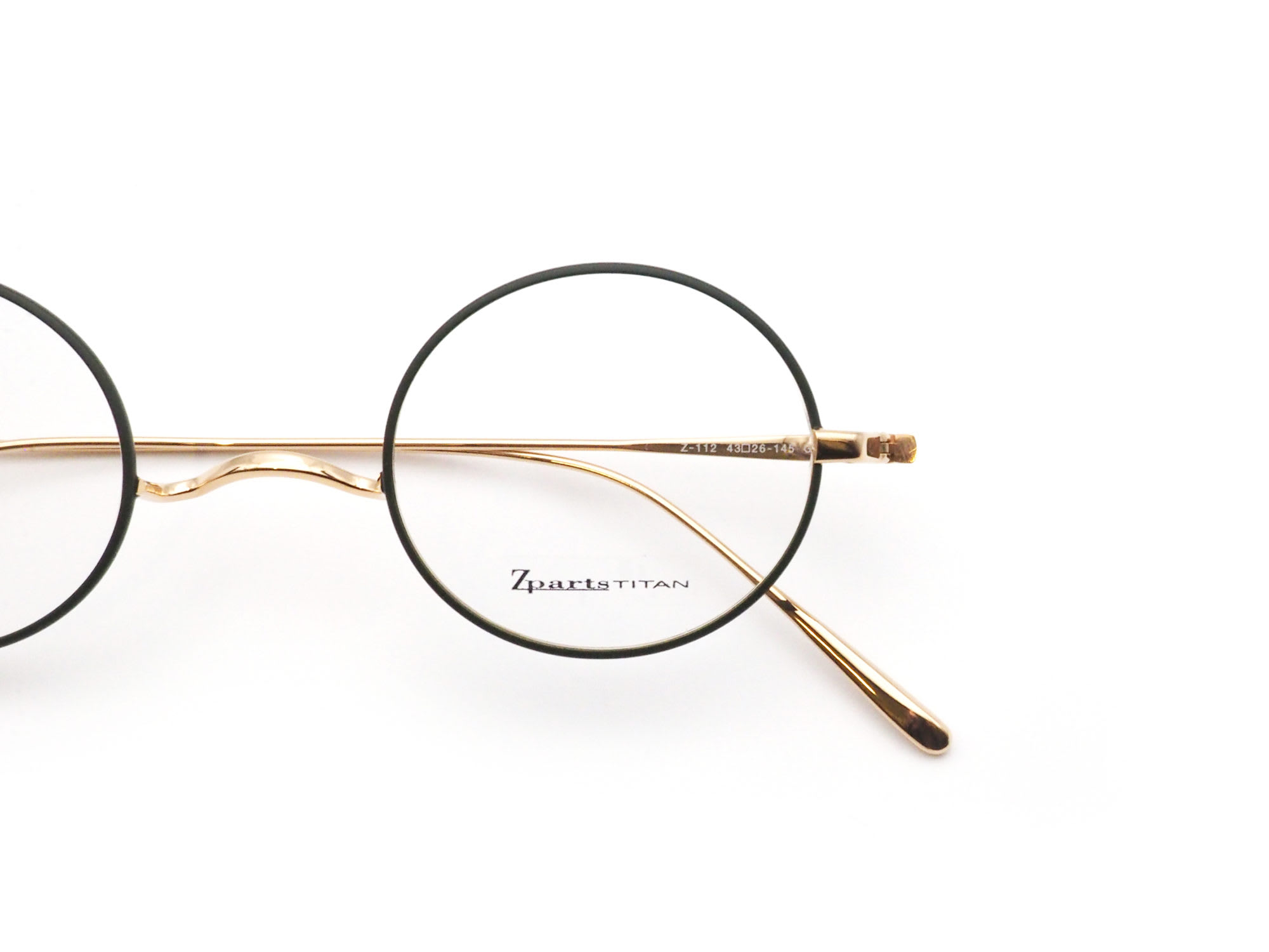 Zparts ジーパーツ Z-112 col.G 日本製眼鏡フレーム