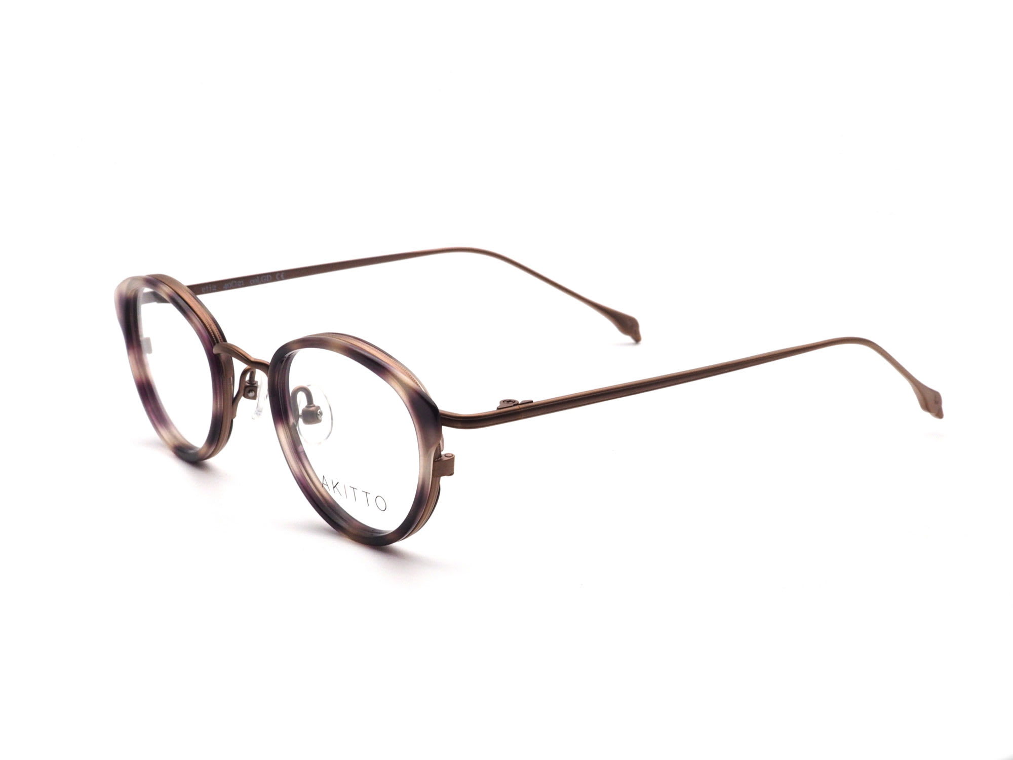 AKITTO アキット eti2 col.GD 日本製眼鏡フレーム