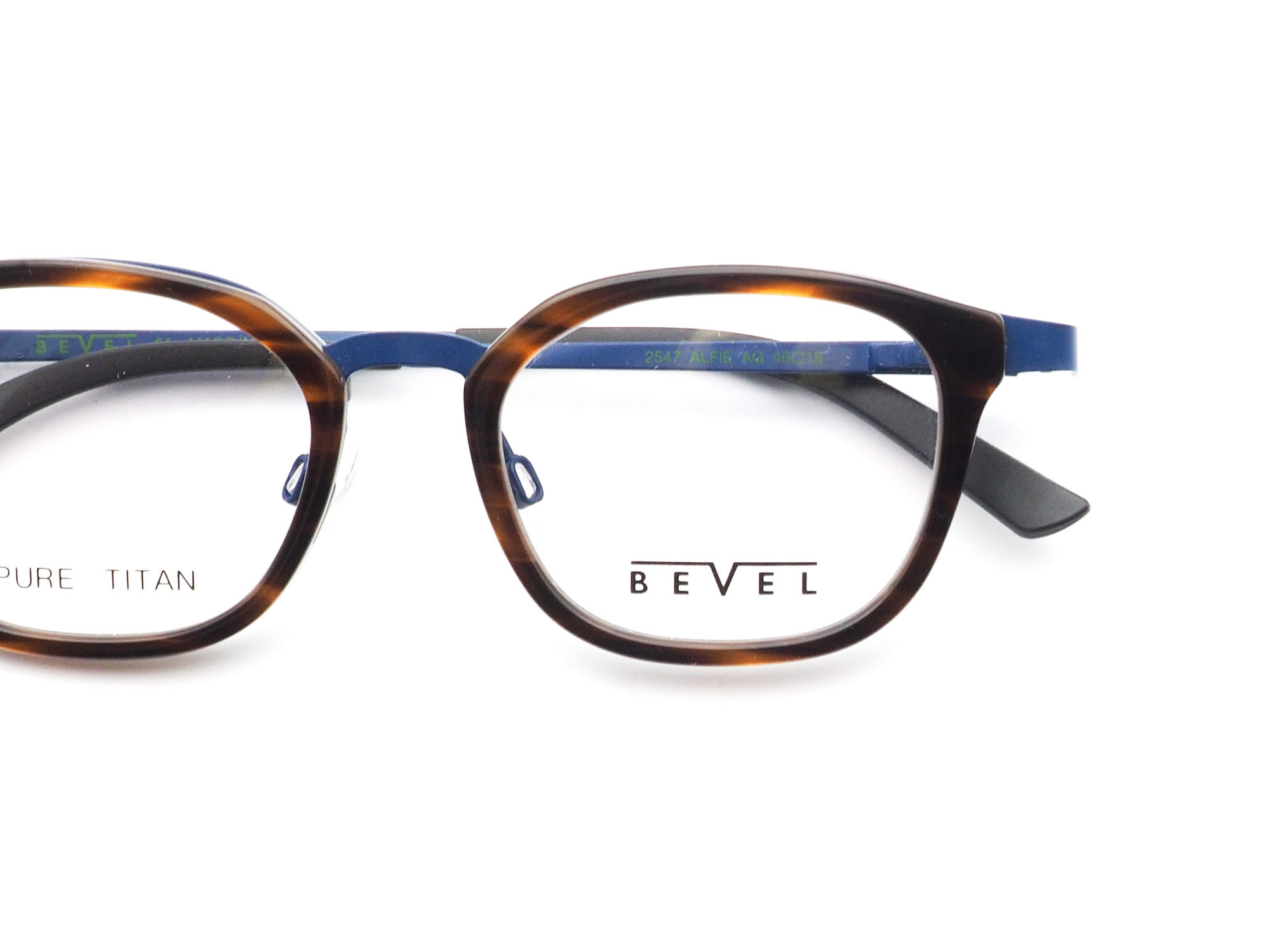 BEVEL ベベル 2547 ALFIE col.AG 日本製眼鏡フレーム