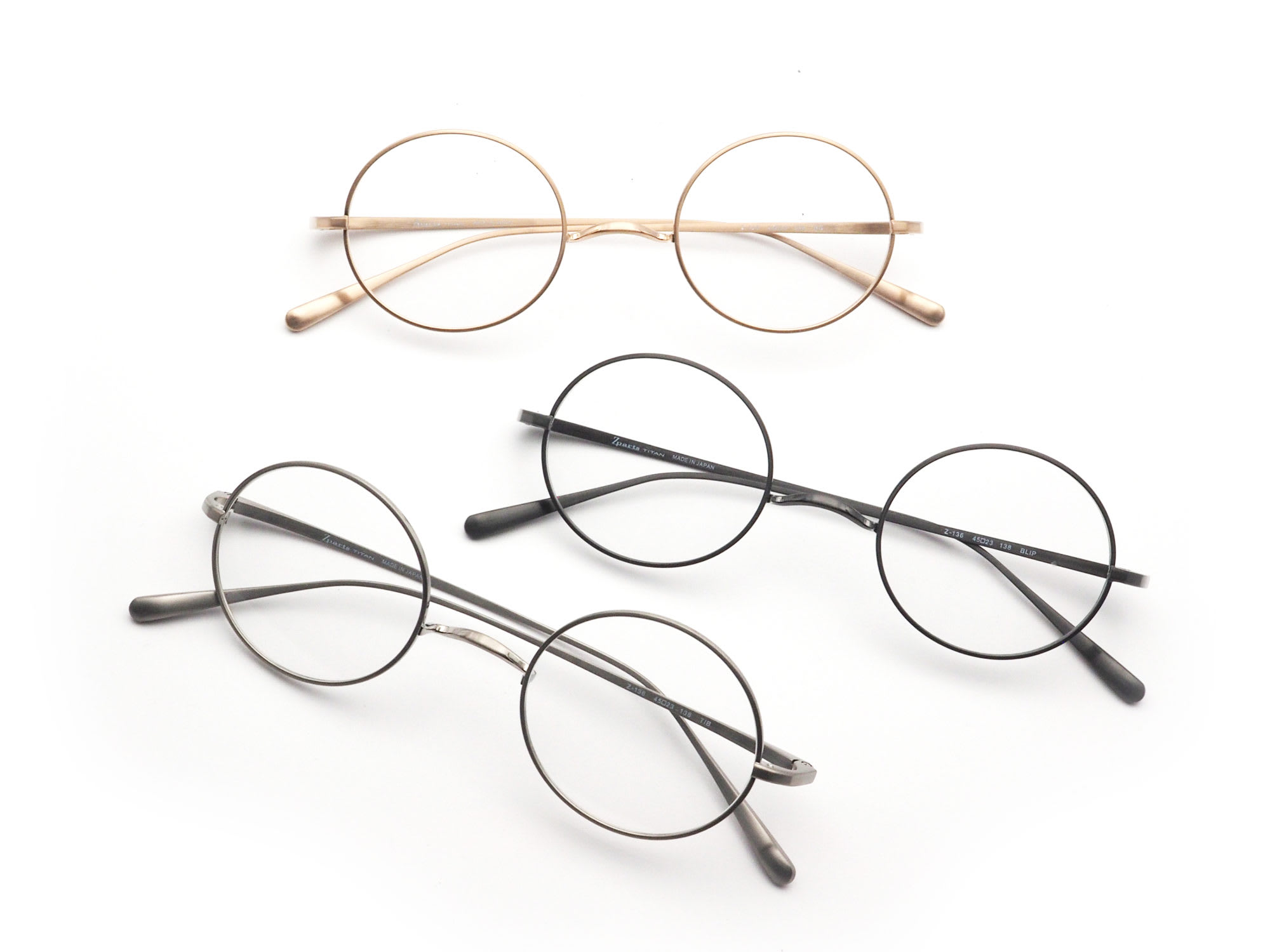 Zparts ジーパーツ Z-136 日本製眼鏡フレーム