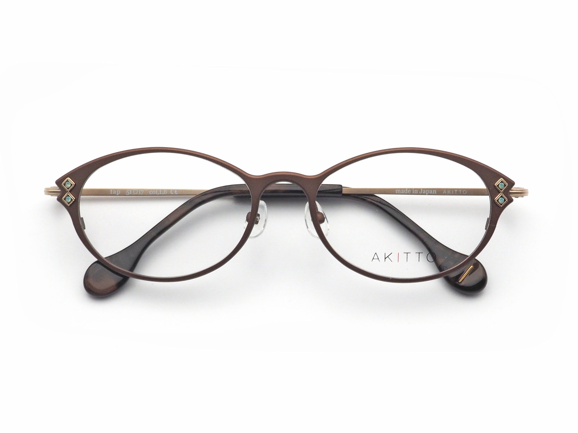 AKITTO アキット tap col.LB 日本製眼鏡フレーム