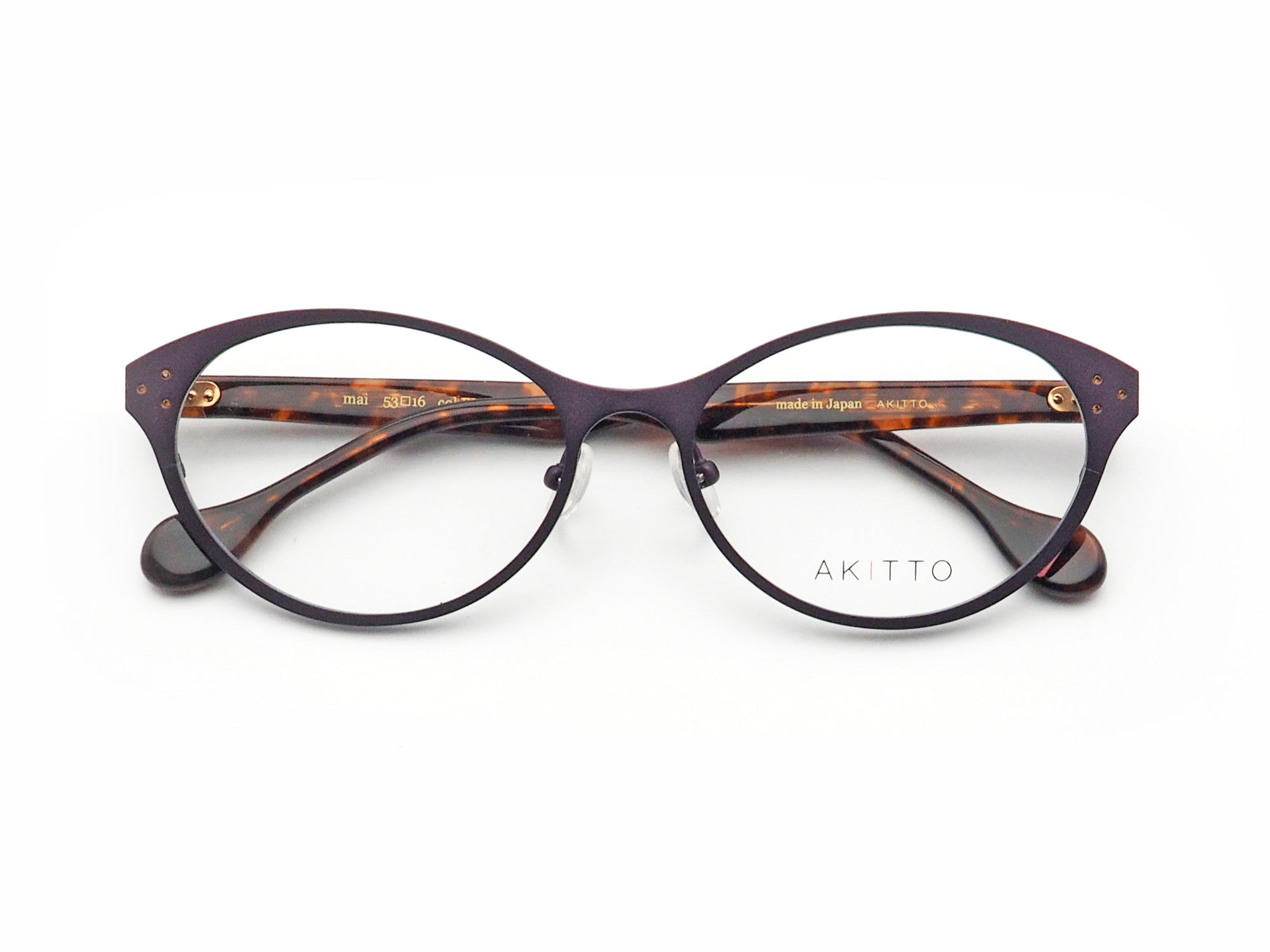 AKITTO アキット mai col.PU 日本製眼鏡フレーム