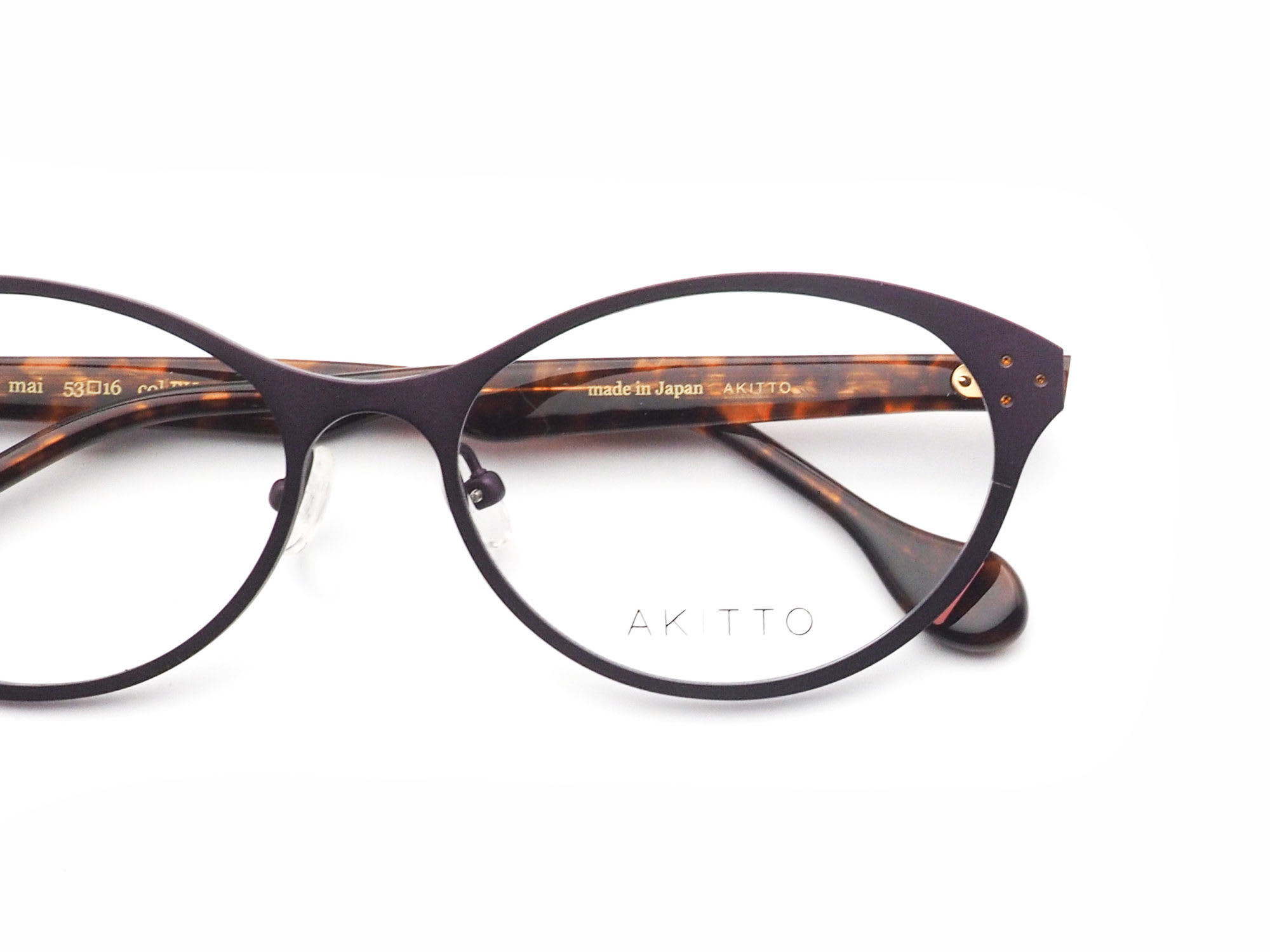 AKITTO アキット mai col.PU 日本製眼鏡フレーム