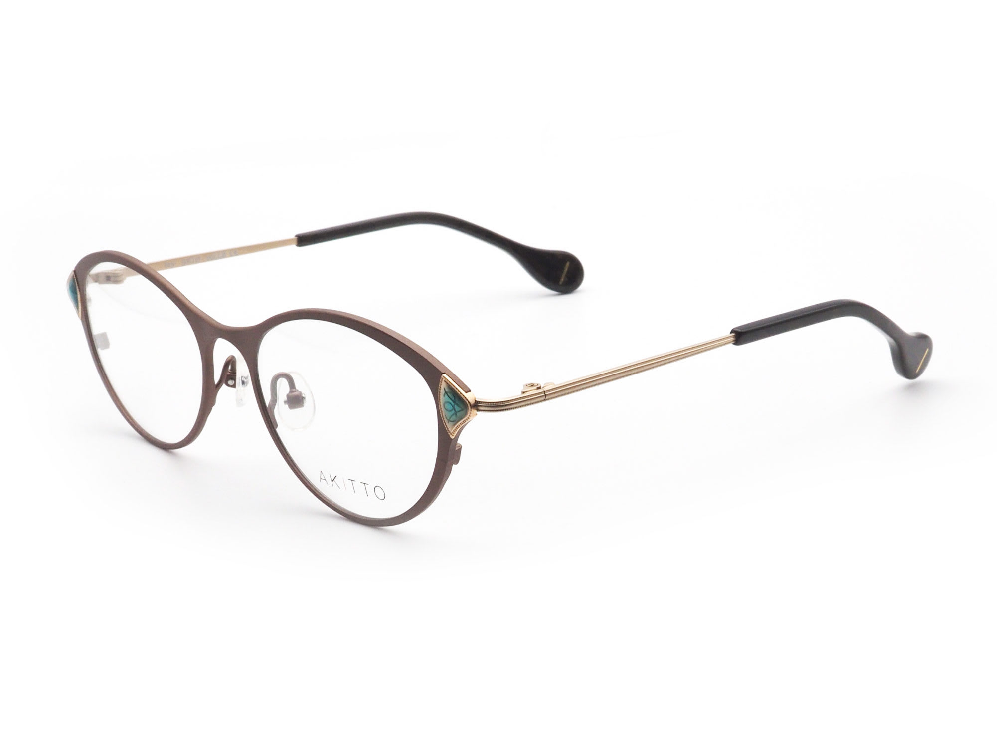 AKITTO アキット fey col.LB 日本製眼鏡フレーム