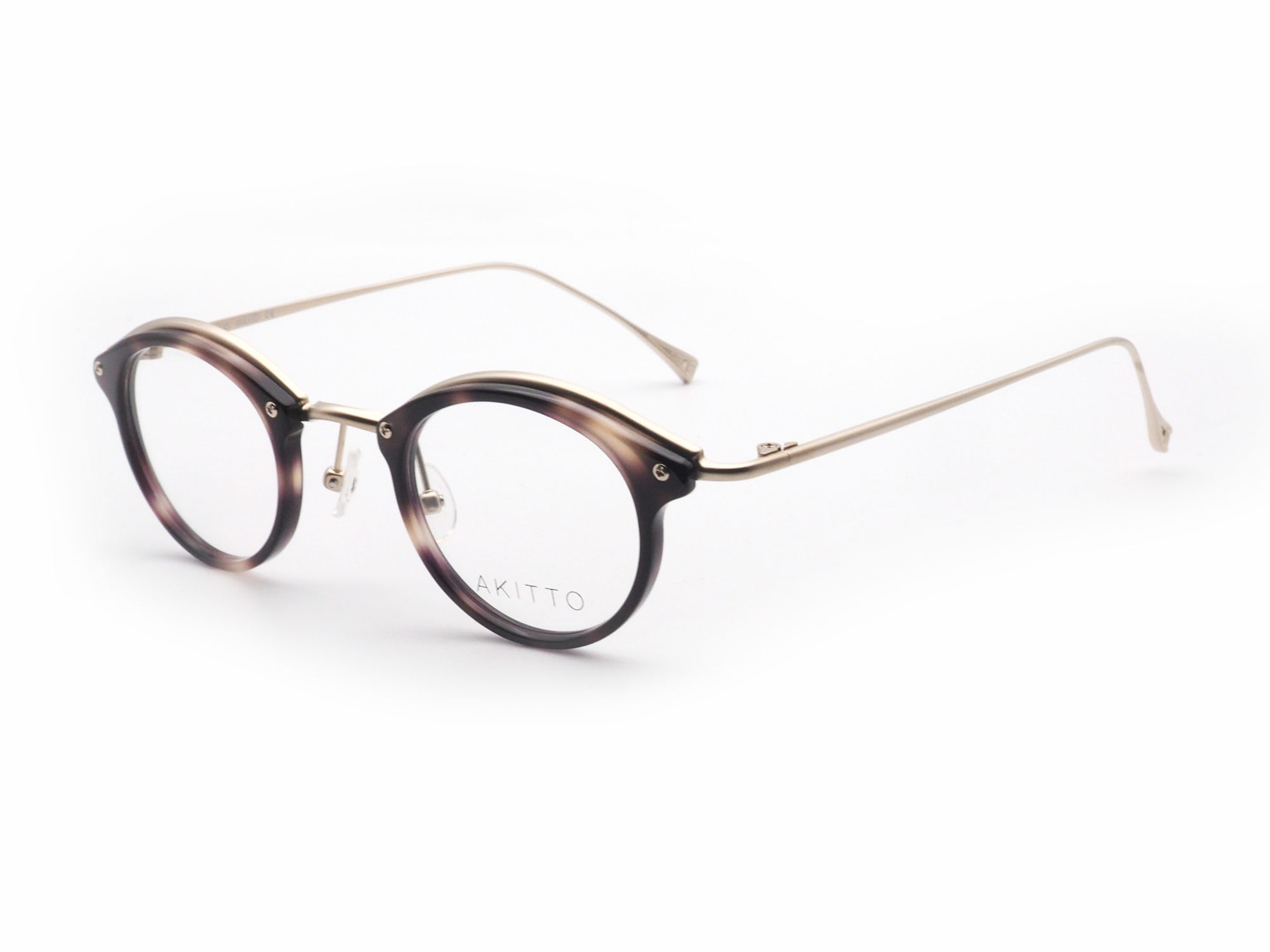 AKITTO アキット bin4 col.GD 日本製眼鏡フレーム