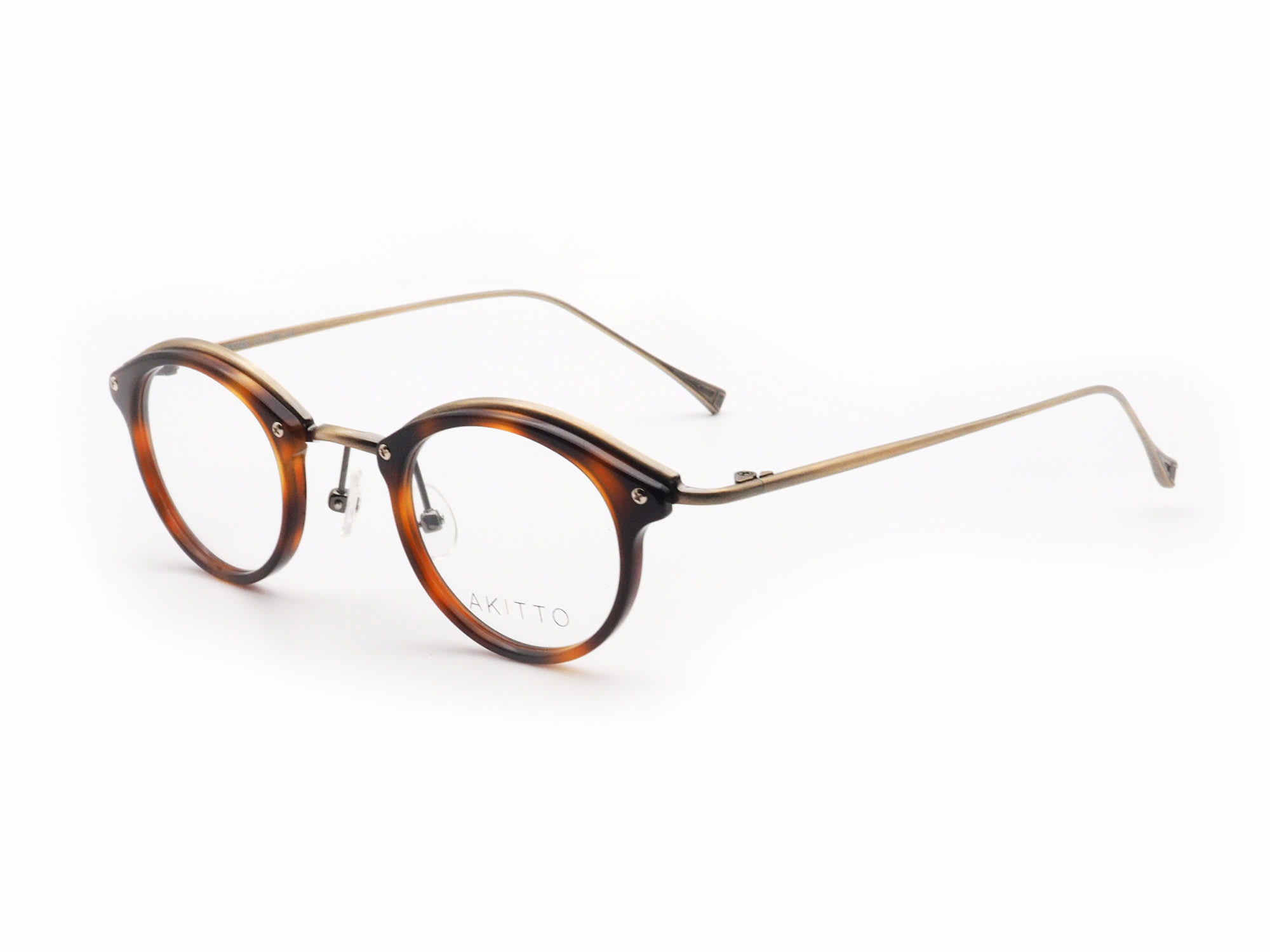 AKITTO アキット bin4 col.DM 日本製眼鏡フレーム