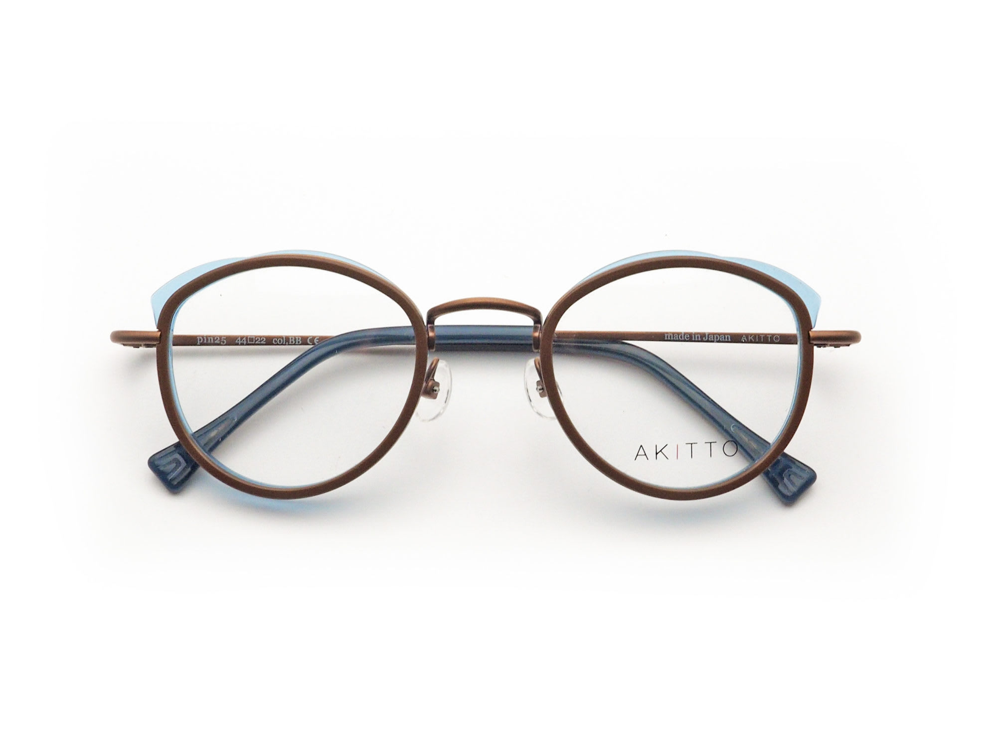AKITTO アキット pin25 col.BB 日本製眼鏡フレーム