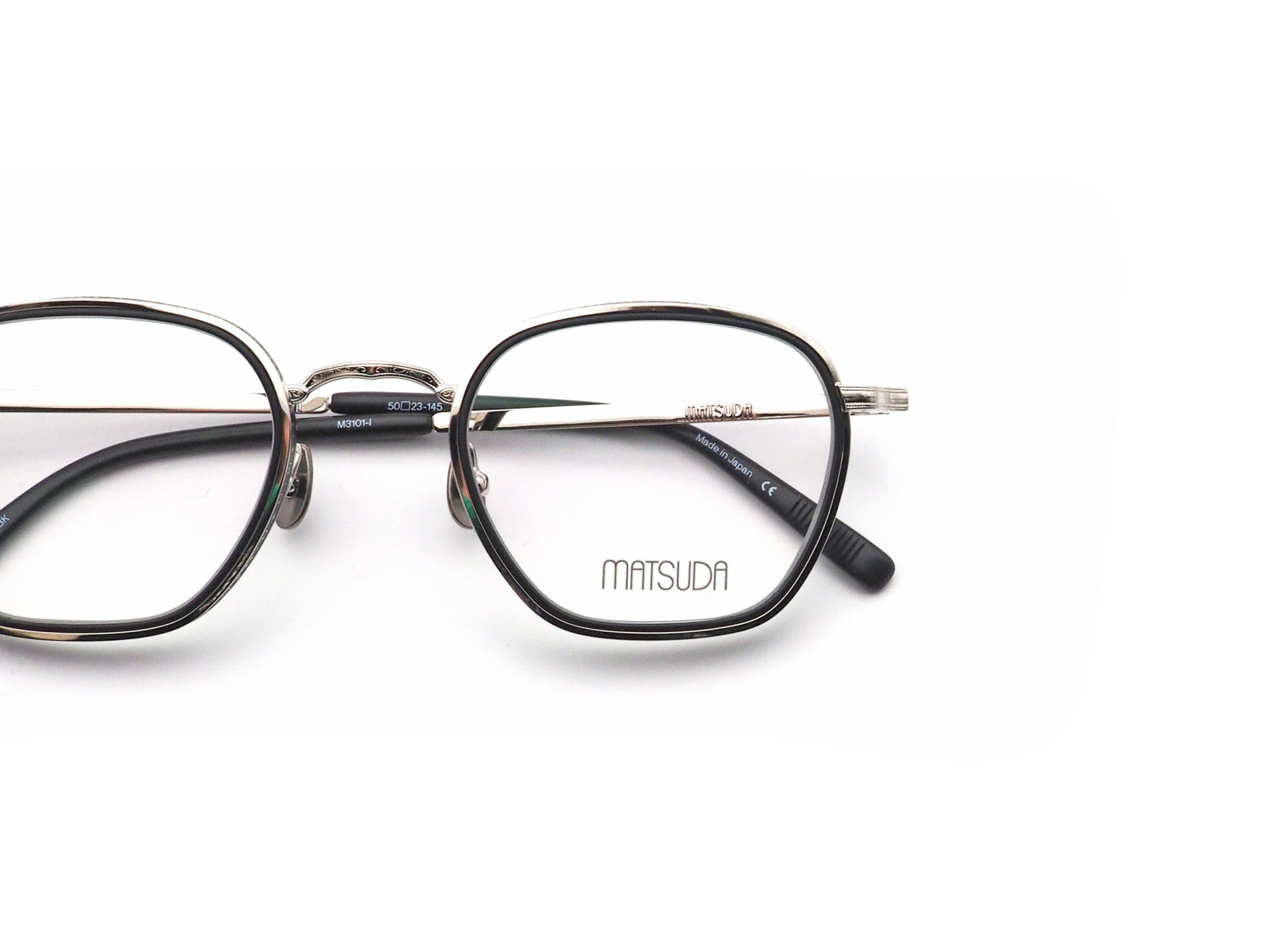 MATSUDA EYEWEAR M-3101-i col.PW-MBK 日本製眼鏡フレーム
