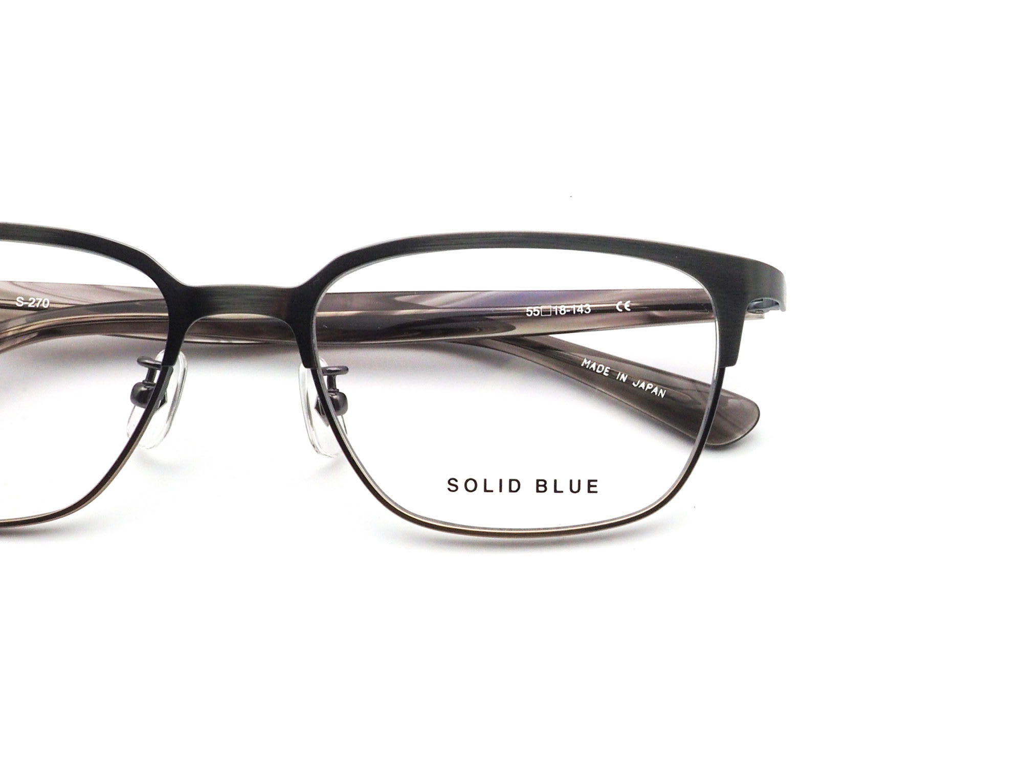 SOLID BLUE ソリッドブルー S-270 日本製眼鏡フレーム