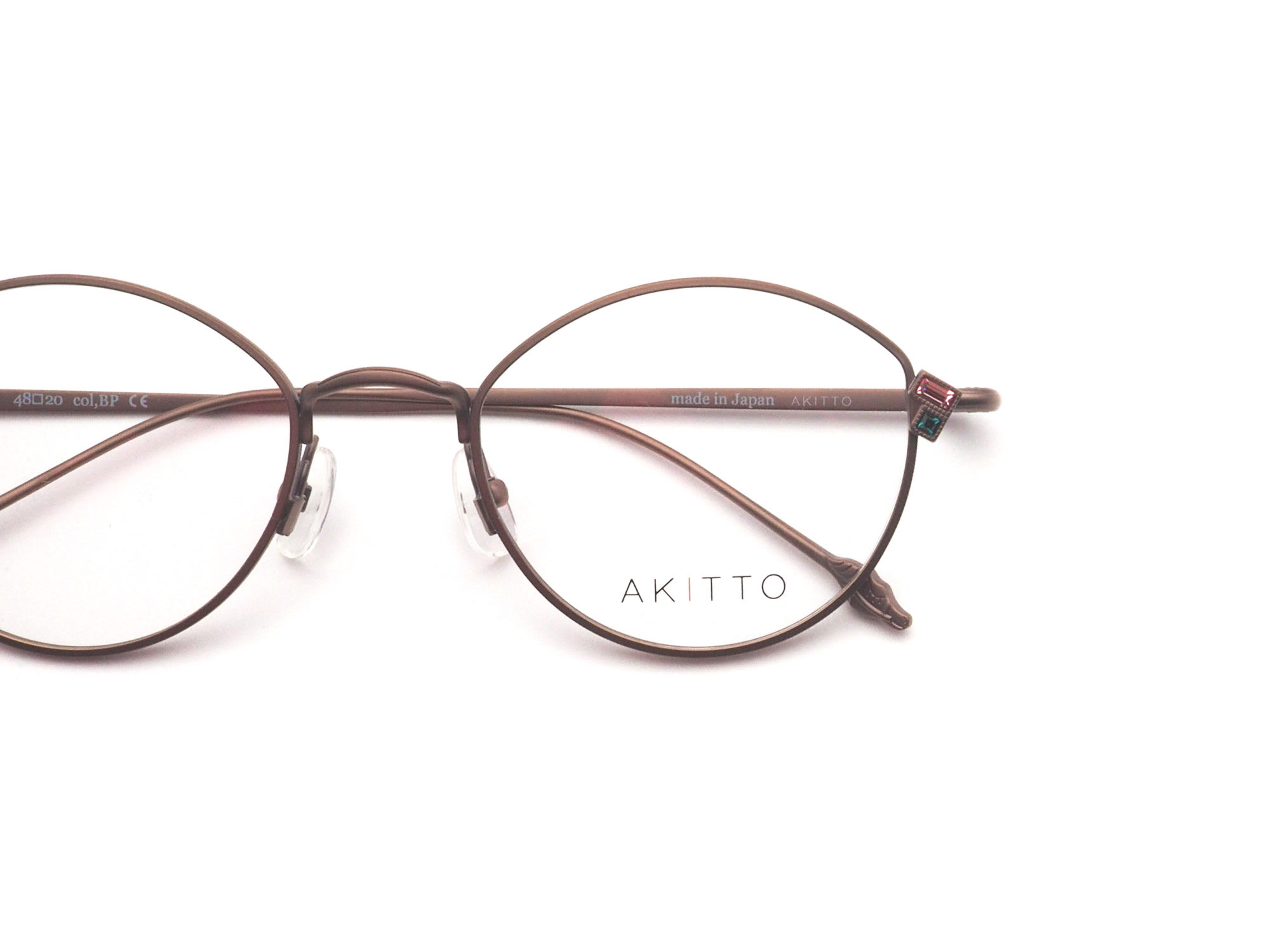 AKITTO アキット gem col.BP 日本製眼鏡フレーム