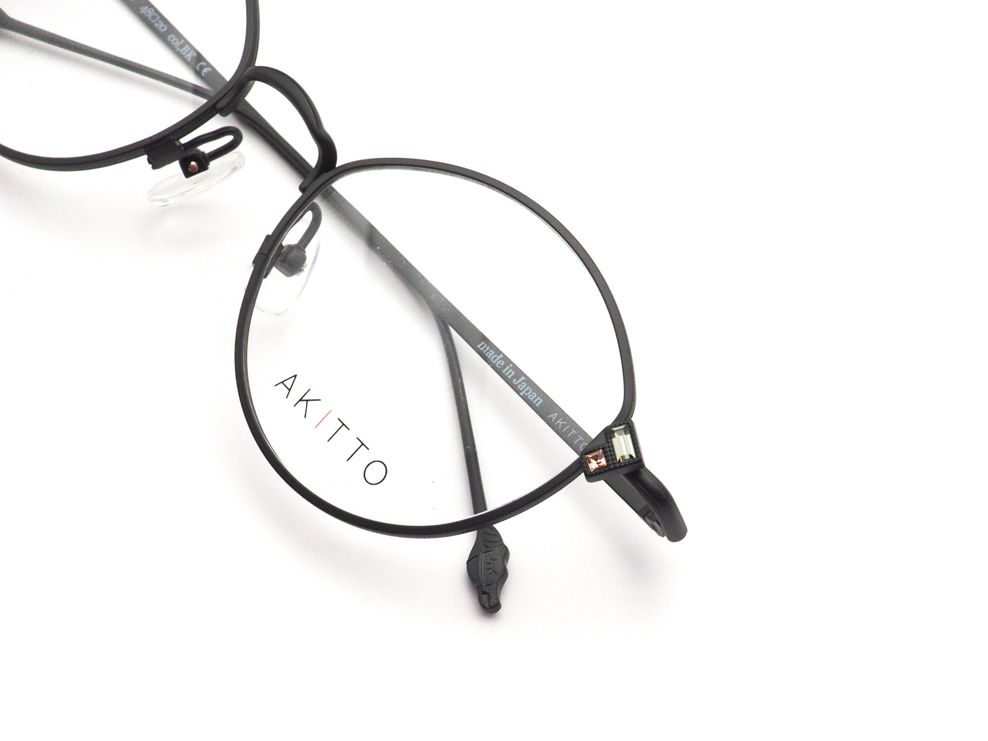 AKITTO アキット gem col.BK 日本製眼鏡フレーム