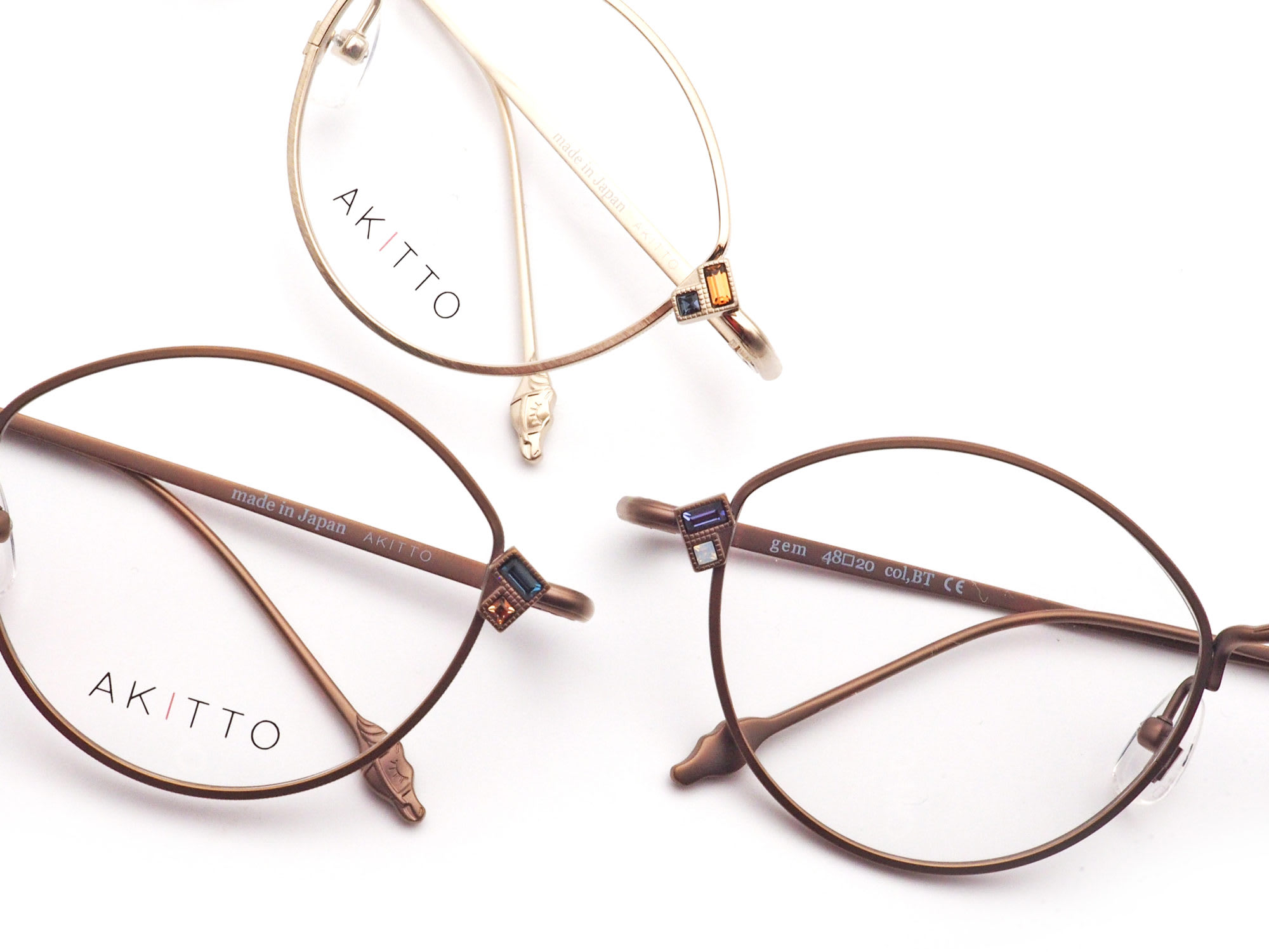 AKITTO アキット gem  日本製眼鏡フレーム