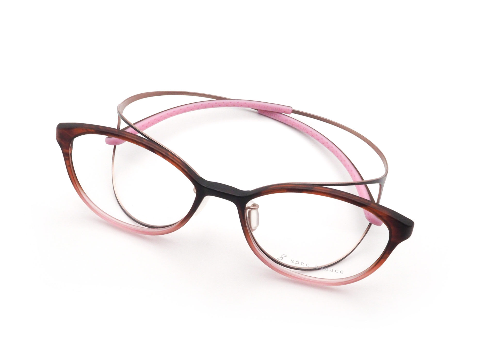 spec espace ES-2573col. 04 brown sasa-pink / pink
