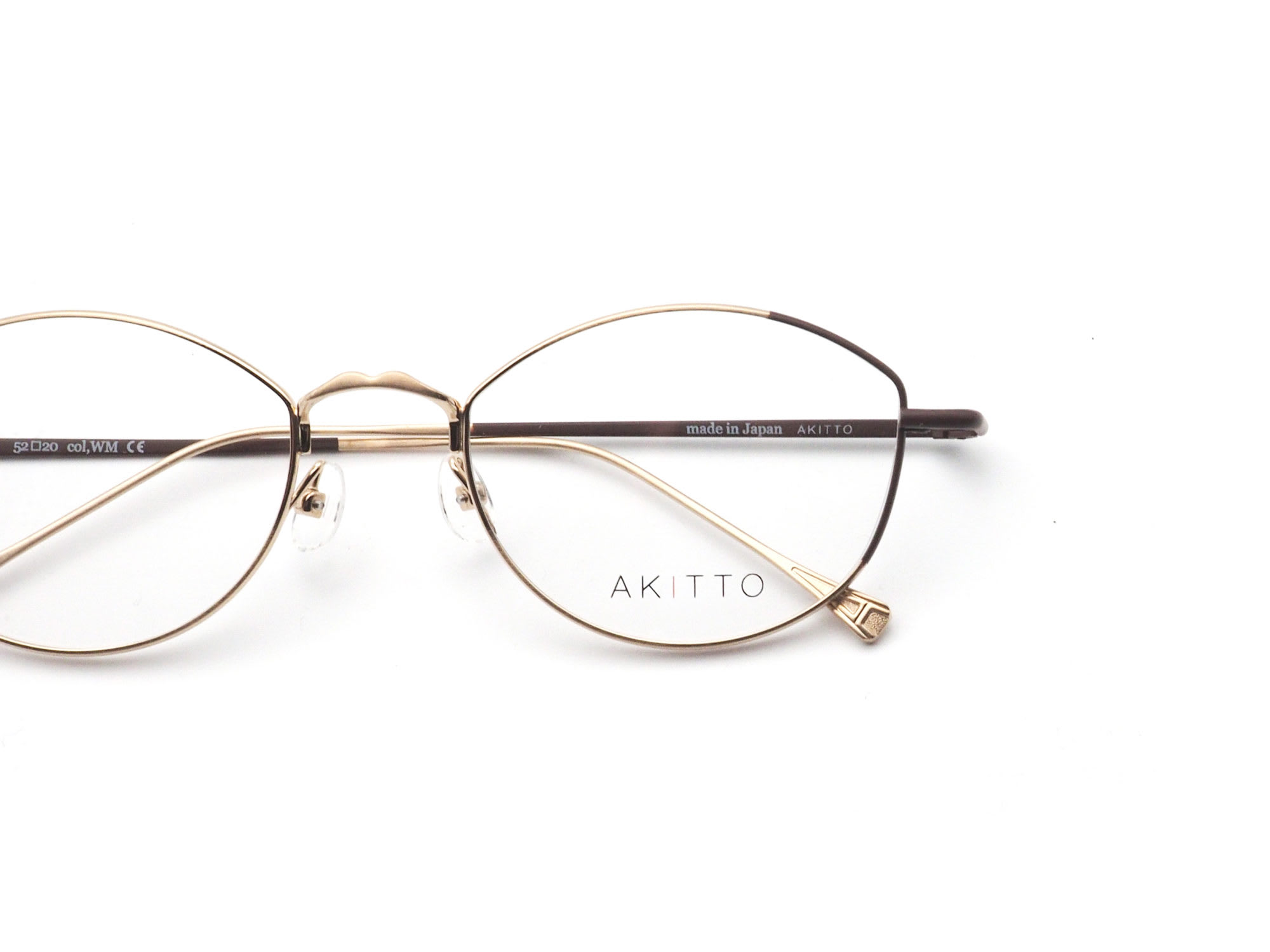 AKITTO アキット lip3 col.WM 日本製眼鏡フレーム