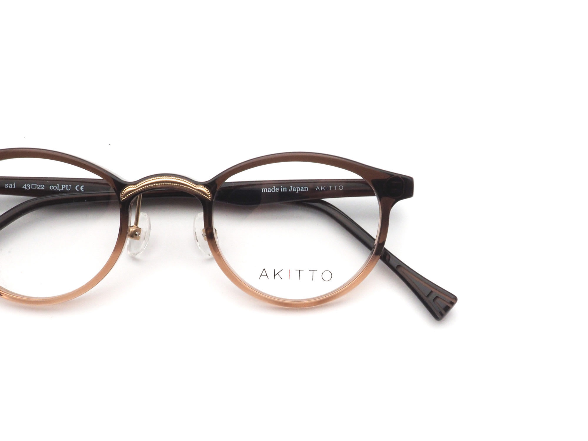 AKITTO アキット sai col,PU 日本製眼鏡フレーム