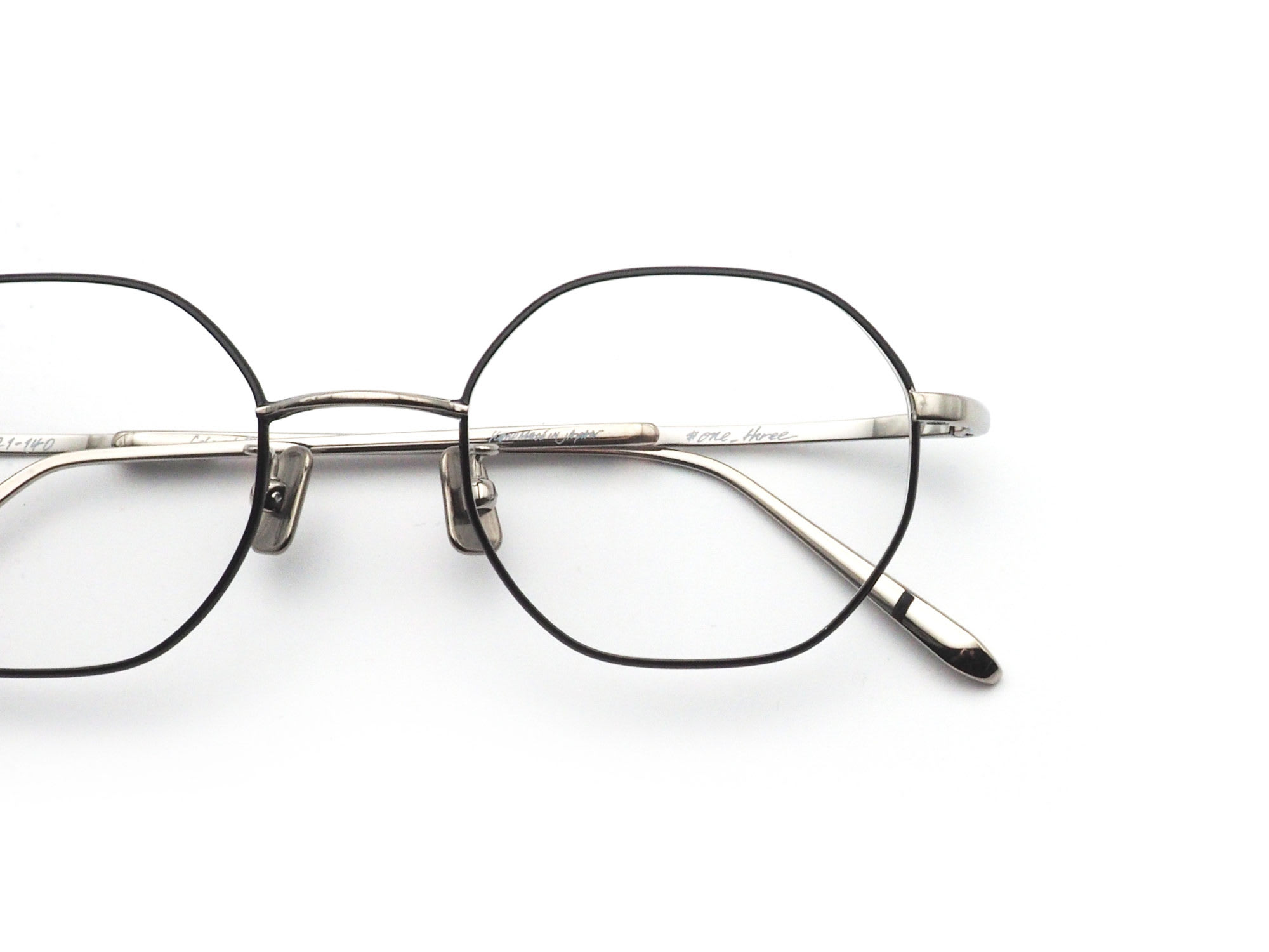 One/Three Compound frame ワンスリーコンパウンドフレーム cfa-07b 日本製眼鏡フレーム