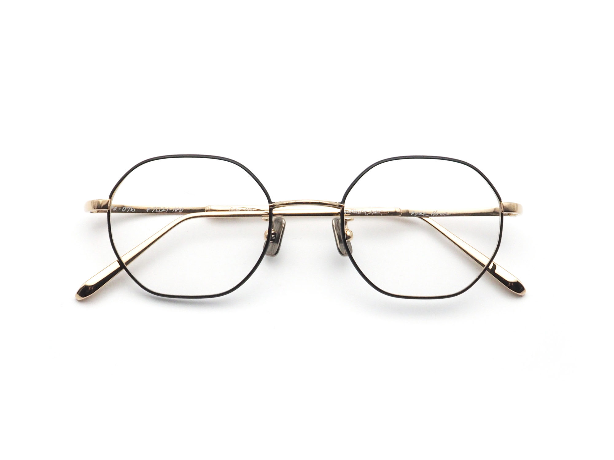 One/Three Compound frame ワンスリーコンパウンドフレーム cfa-07b 日本製眼鏡フレーム