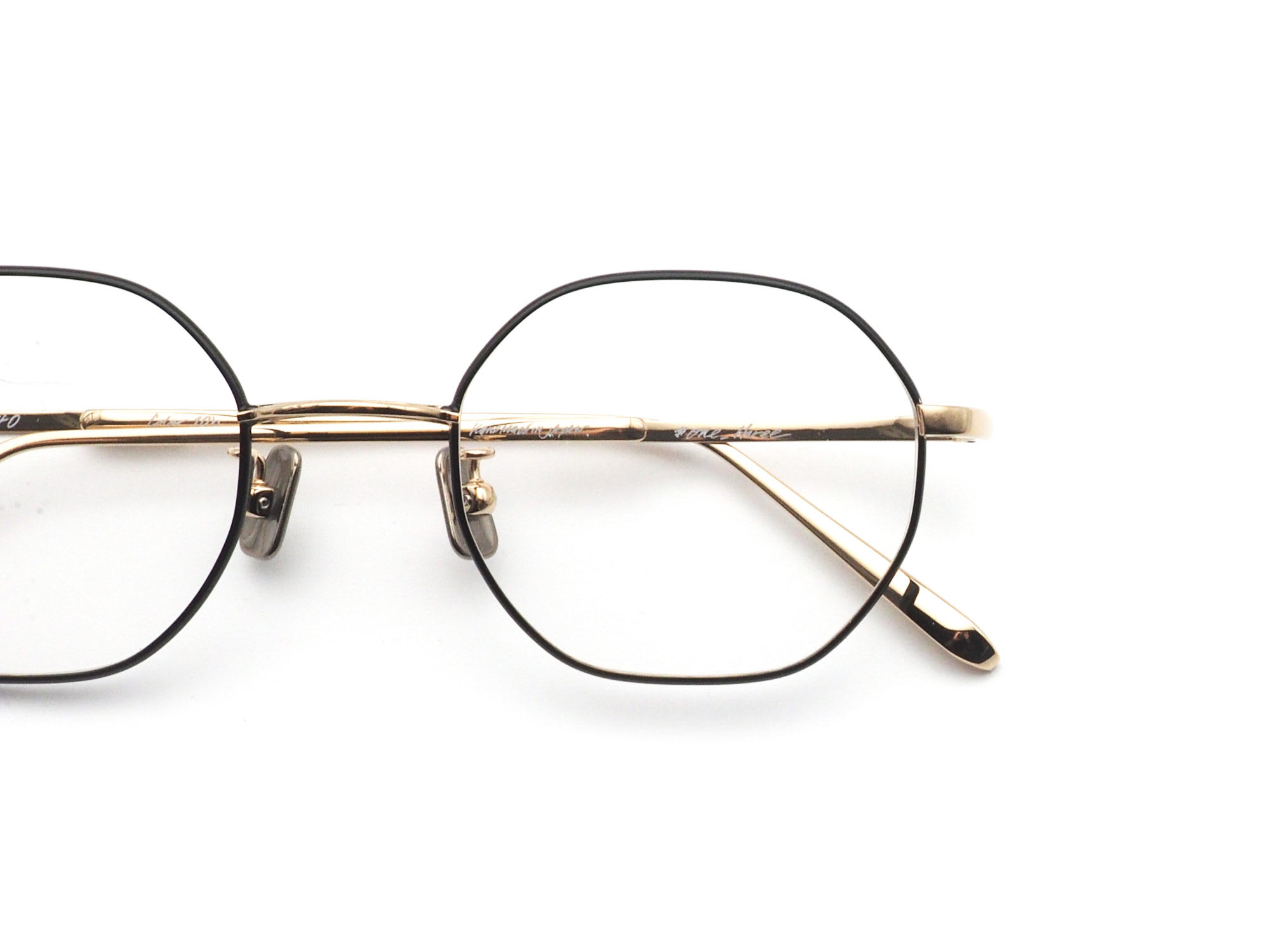 One/Three Compound frame ワンスリーコンパウンドフレーム cfa-07b 日本製眼鏡フレーム