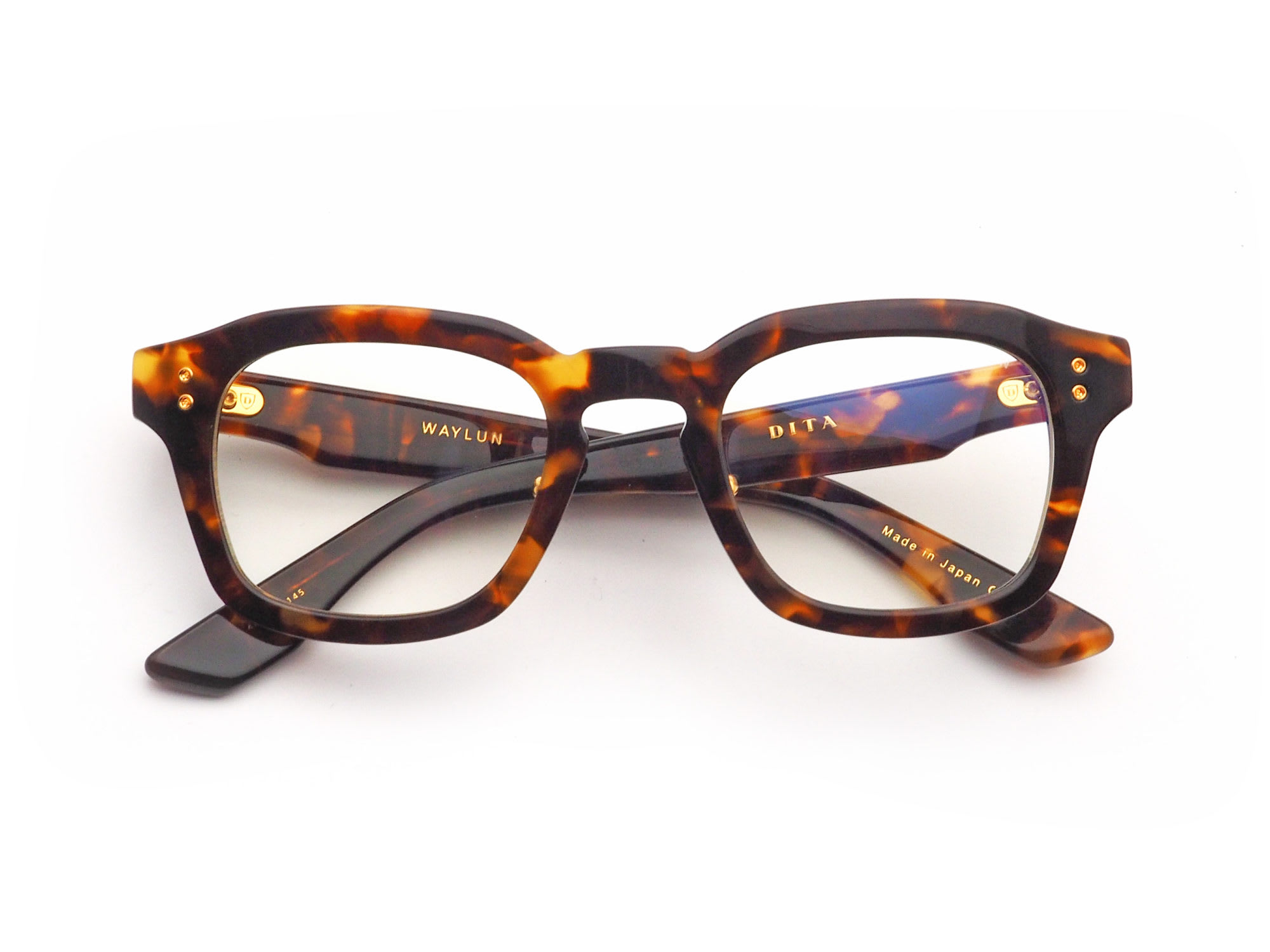 DITA ディータ WAYLUN col. Tortoise Haze 日本製眼鏡フレーム