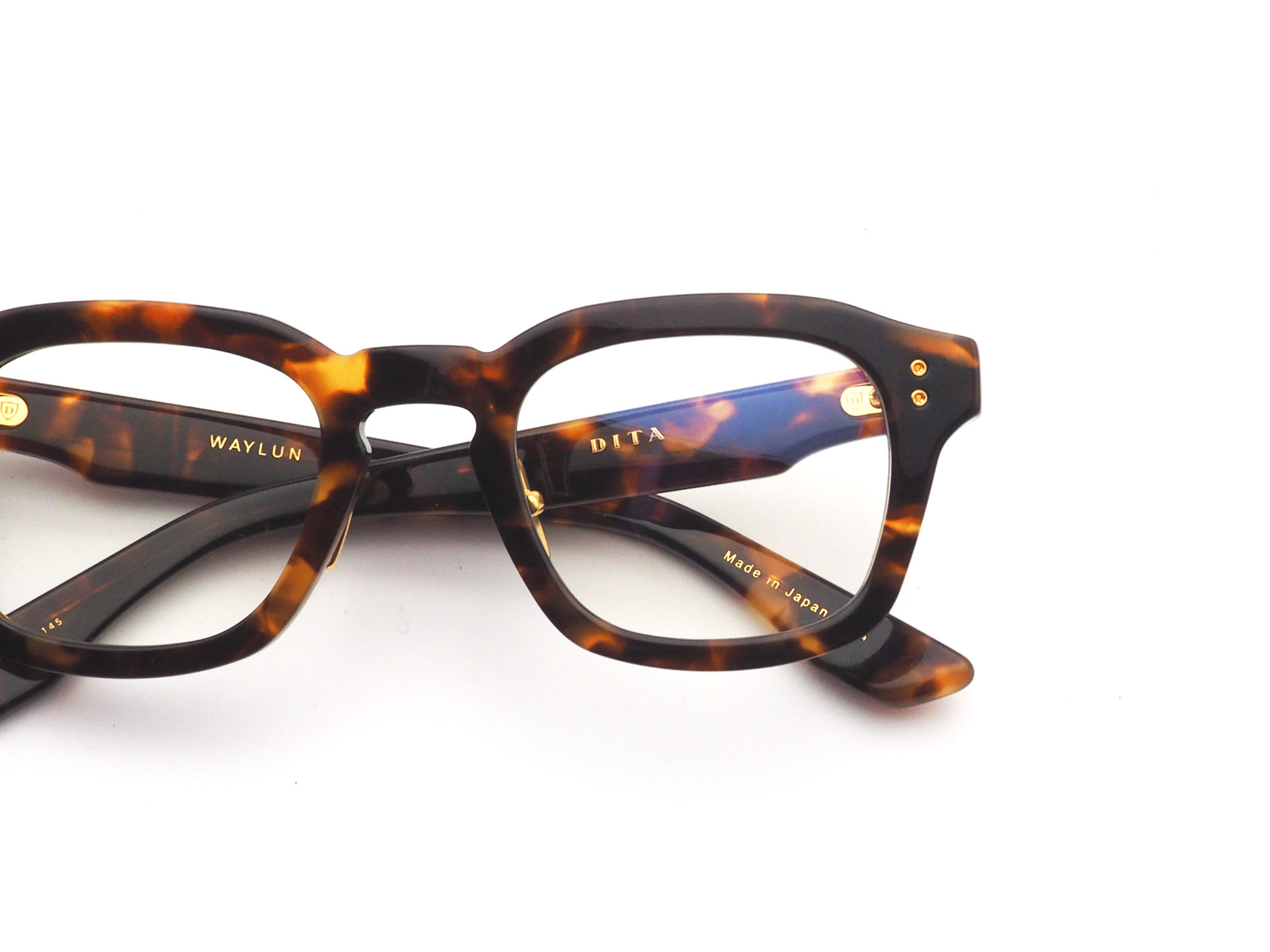 DITA ディータ WAYLUN col. Tortoise Haze 日本製眼鏡フレーム