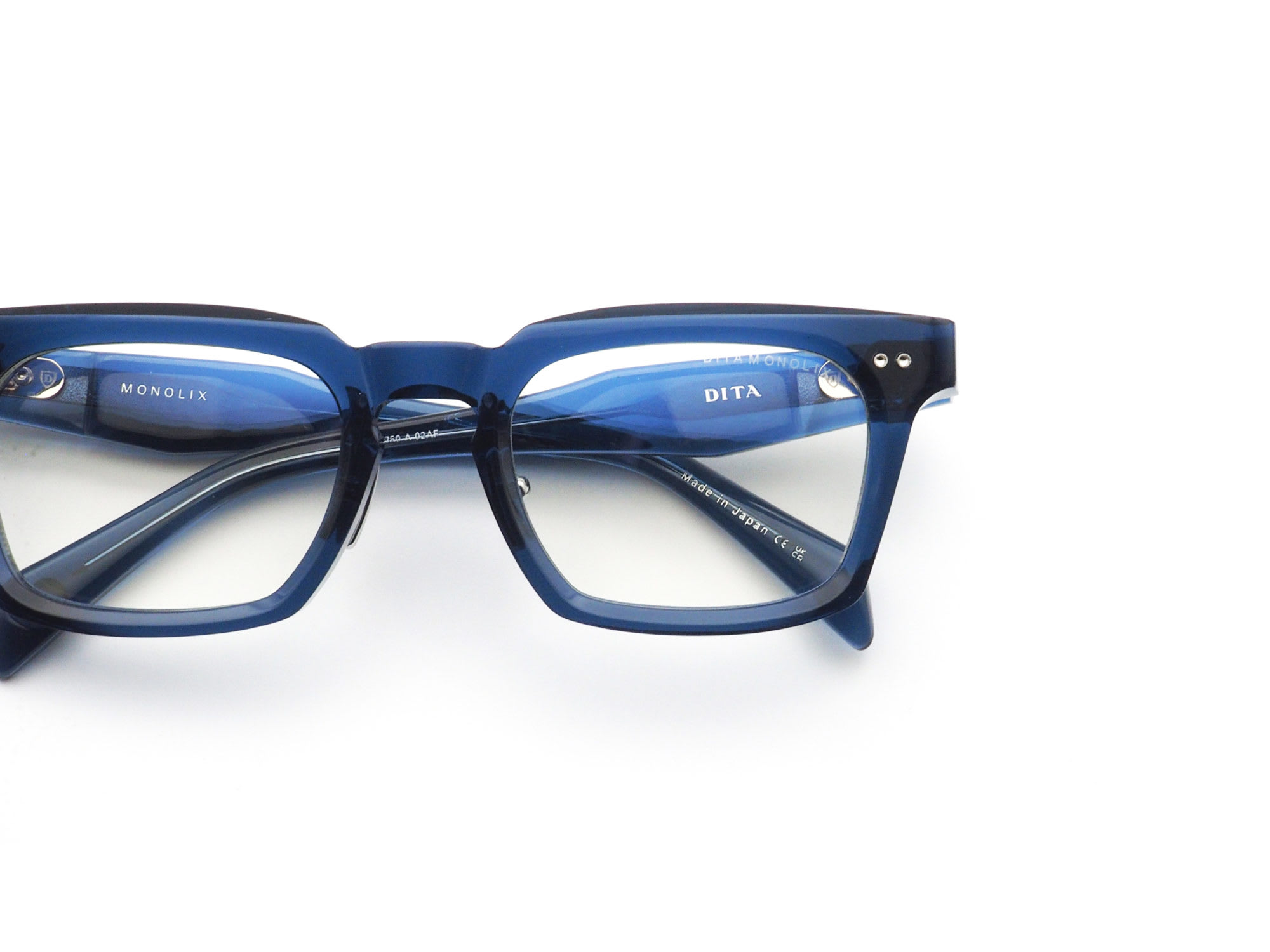 DITA ディータ MONOLIX col. Future Dusk Blue 日本製眼鏡フレーム