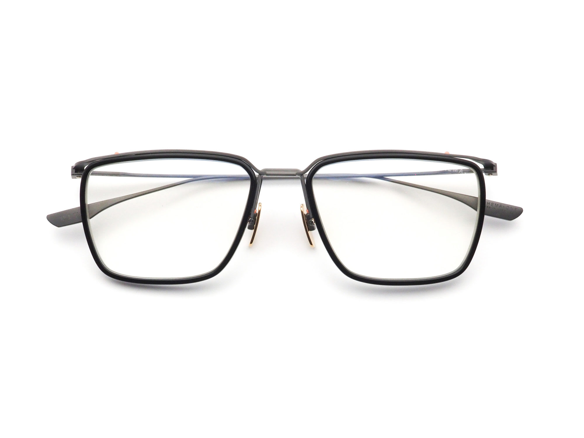 DITA ディータ SCHEMA-ONE col.Black-Black Iron 日本製眼鏡フレーム