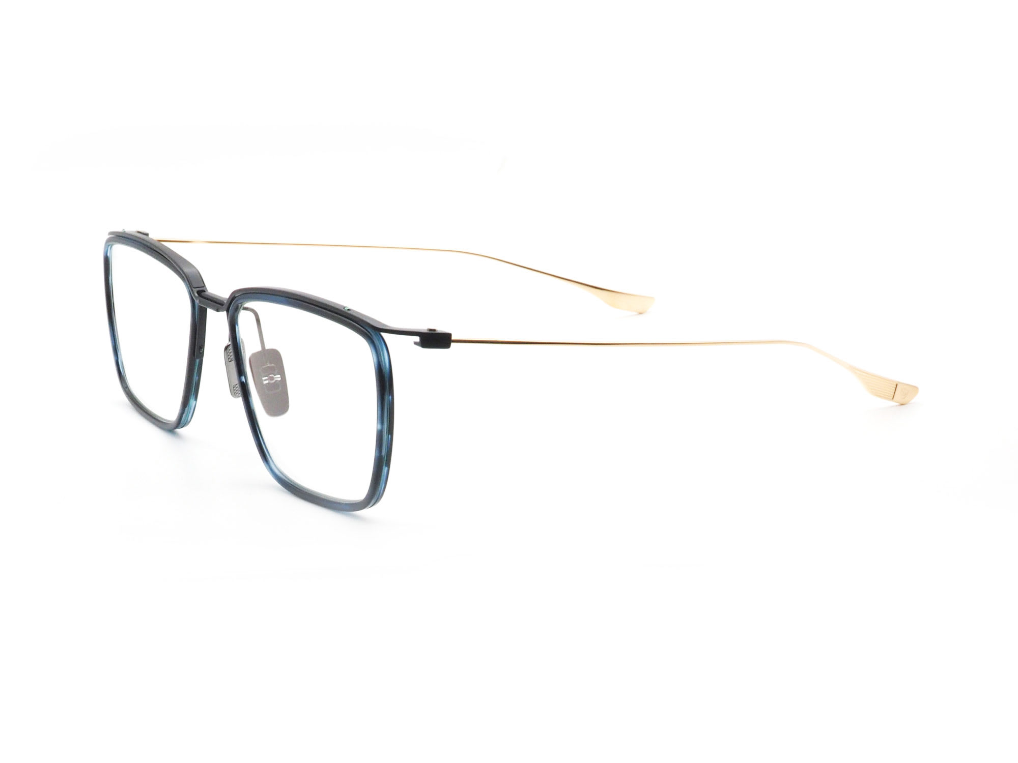 DITA ディータ　SCHEMA-ONE col. Indigo Swirl-Matte Black-White gold