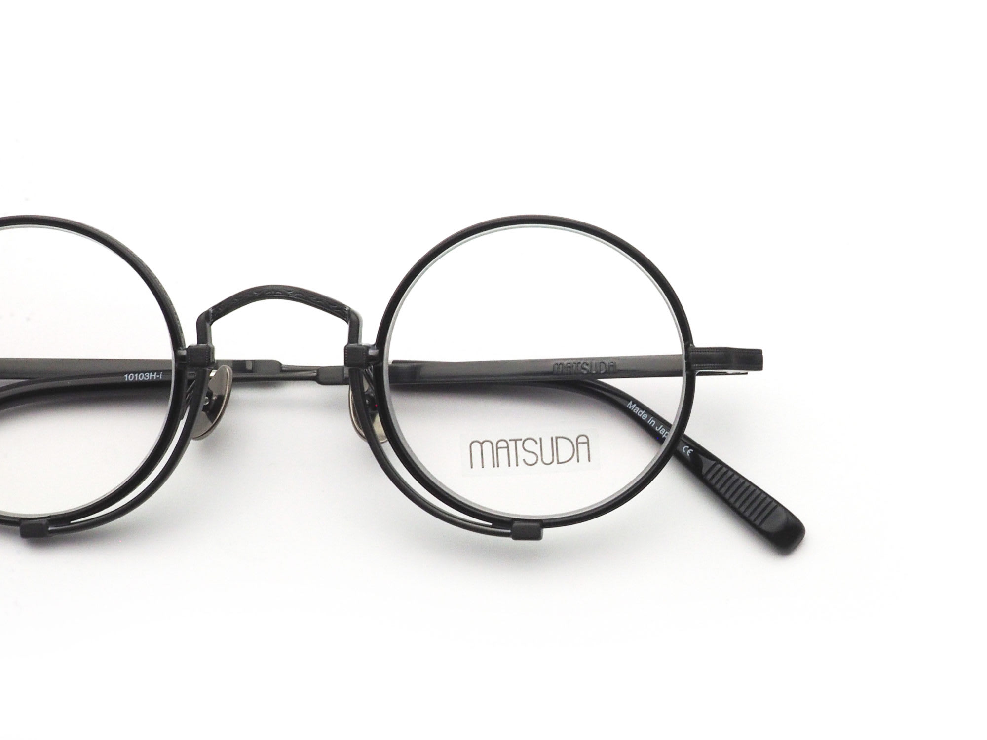 MATSUDA EYEWEAR マツダアイウェア 10103H-i col.BBK-BLK 日本製眼鏡フレーム