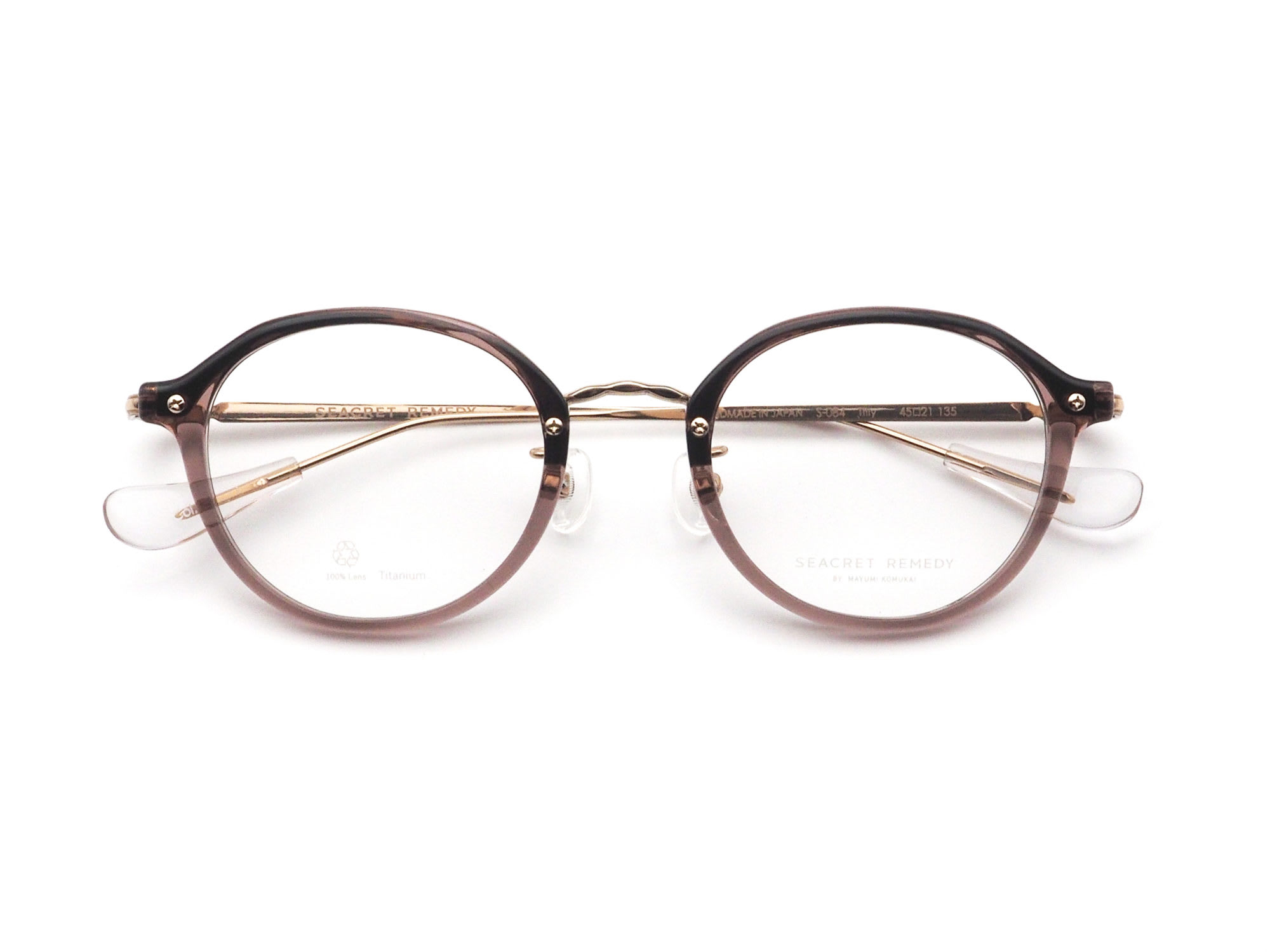 Seacret Remedy シークレットレメディ S-084 col.02 日本製眼鏡フレーム