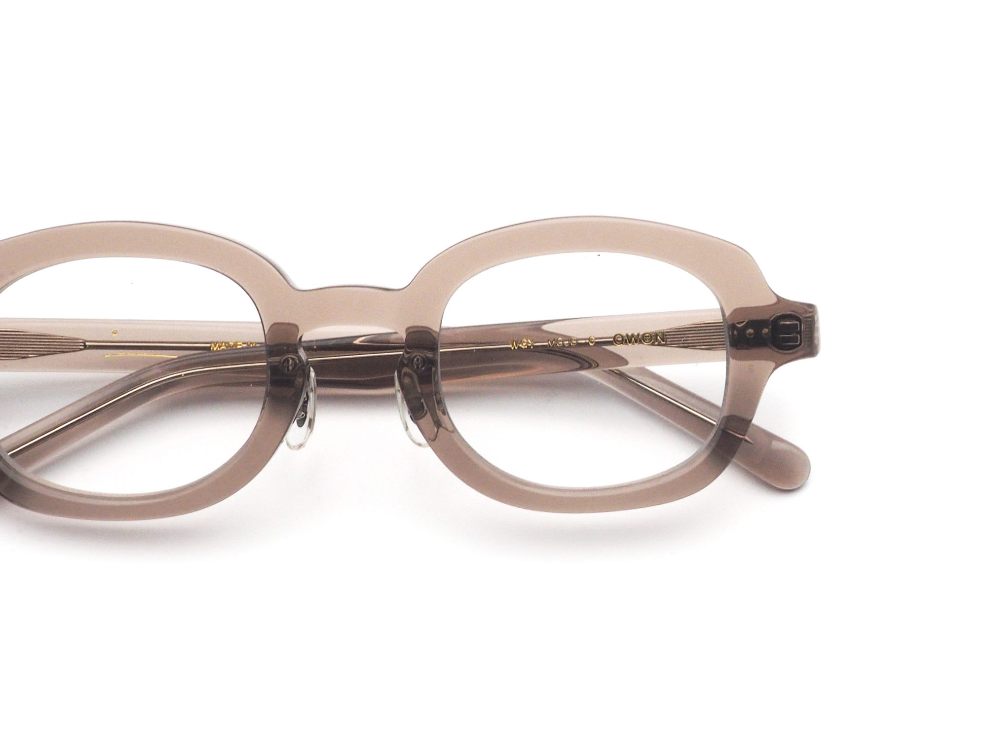 QWON Eyewear MOJO-C col.WGY 日本製眼鏡フレーム