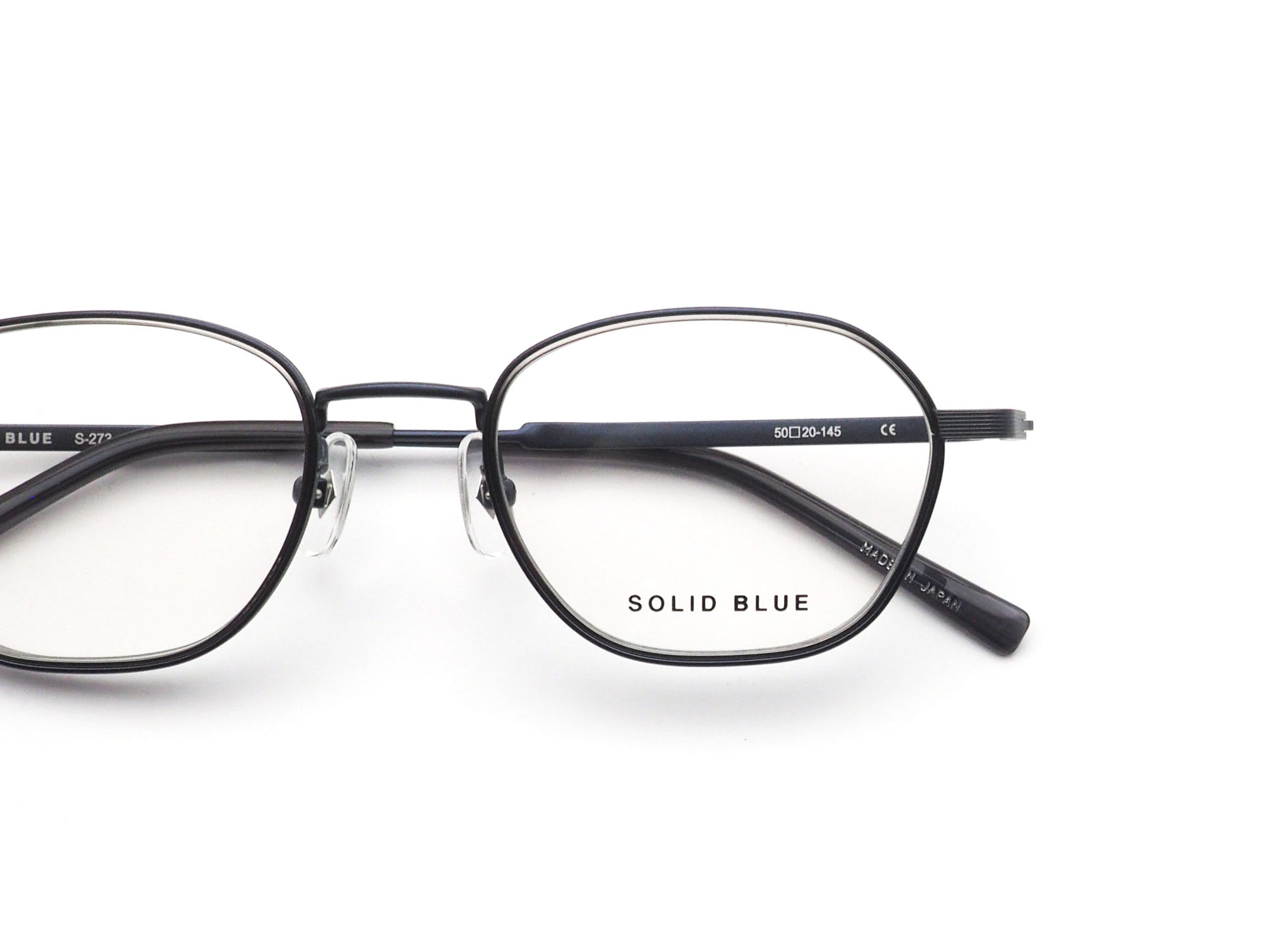 SOLID BLUE S-273 col.4 日本製眼鏡フレーム