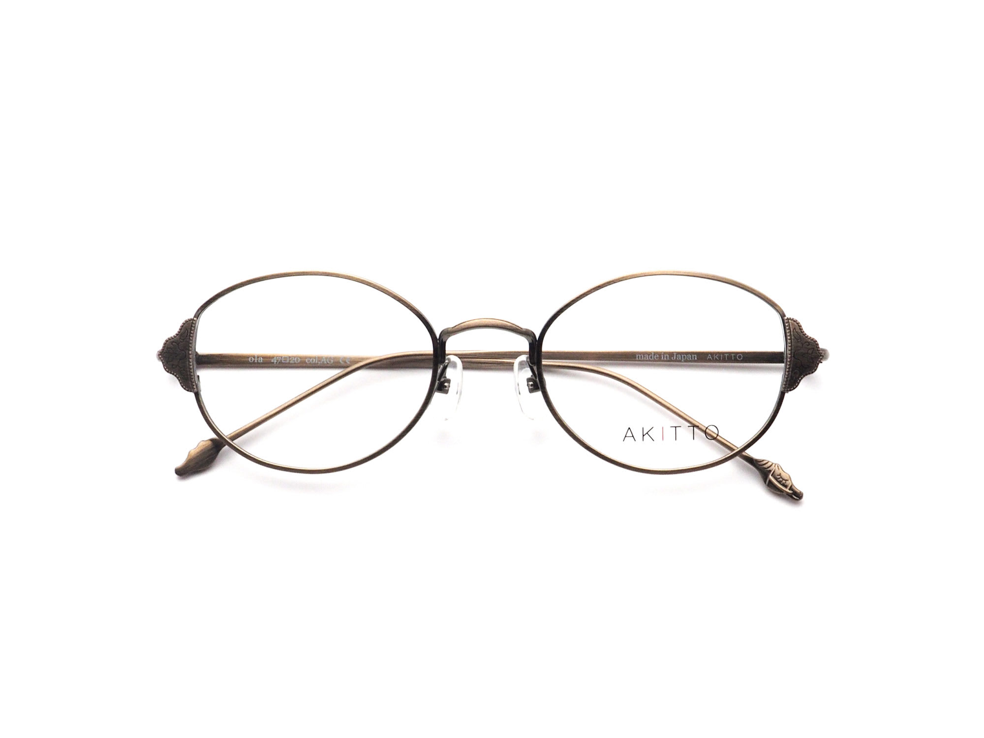 AKITTO アキット ola col.AG 日本製眼鏡フレーム